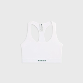 Holiday Performers Ultra Smooth Kith Ivy for Wilson Women's Doubles Racerback Bra - White