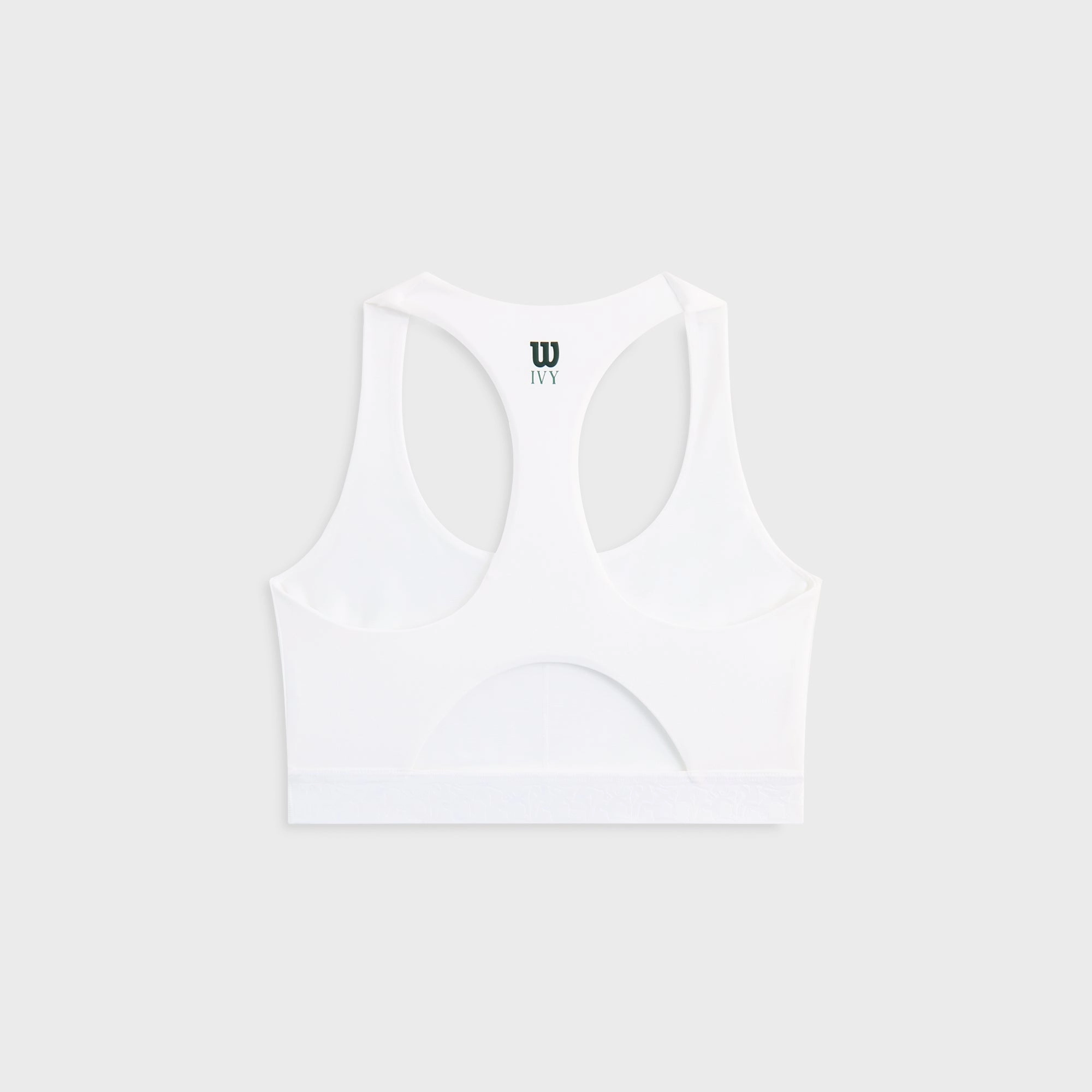 Kith Ivy for Wilson Women's Doubles Racerback Bra - White Cool-Touch Shopping