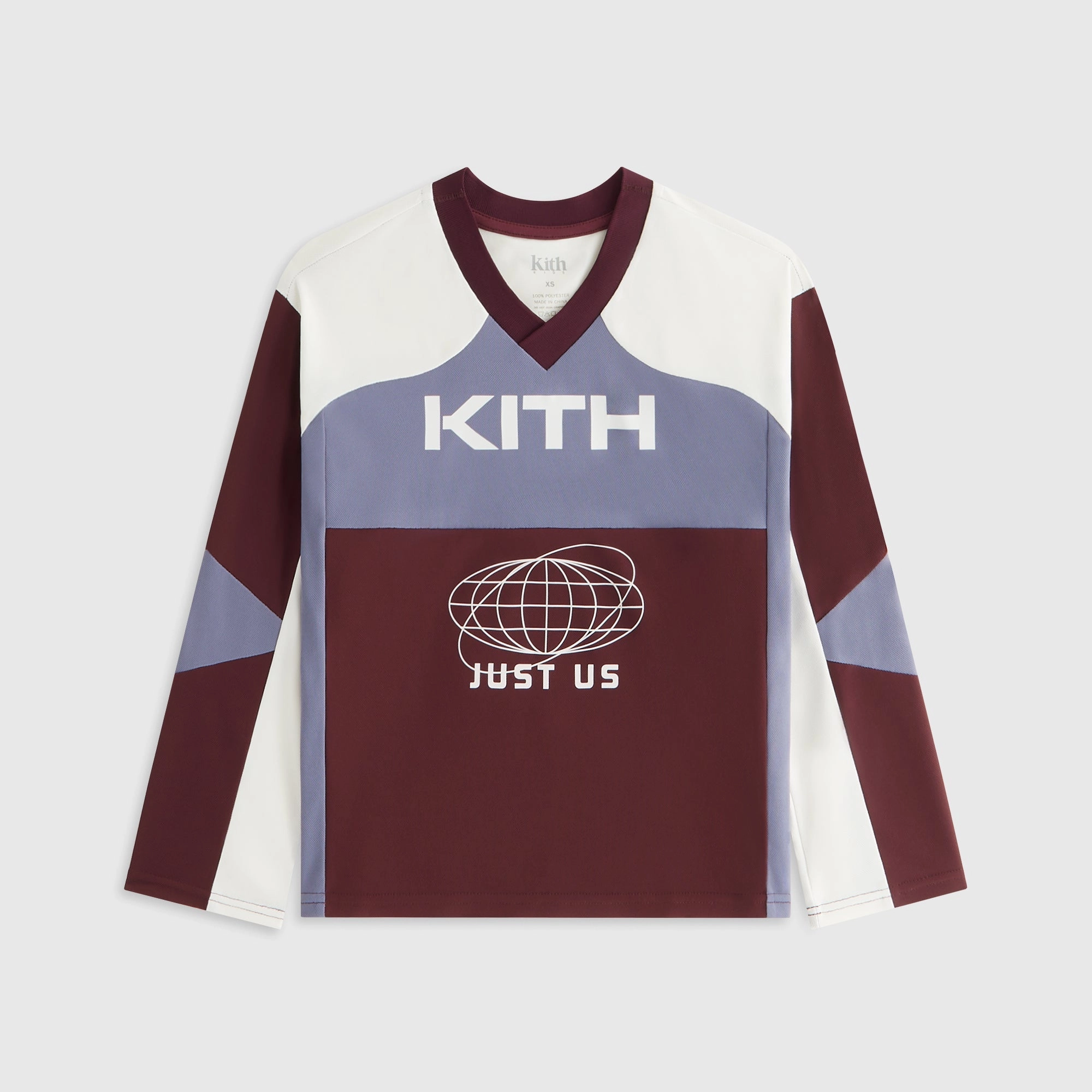 Non Binding Edgework Kith Kids Just Us Blocked Malik Jersey - Magma