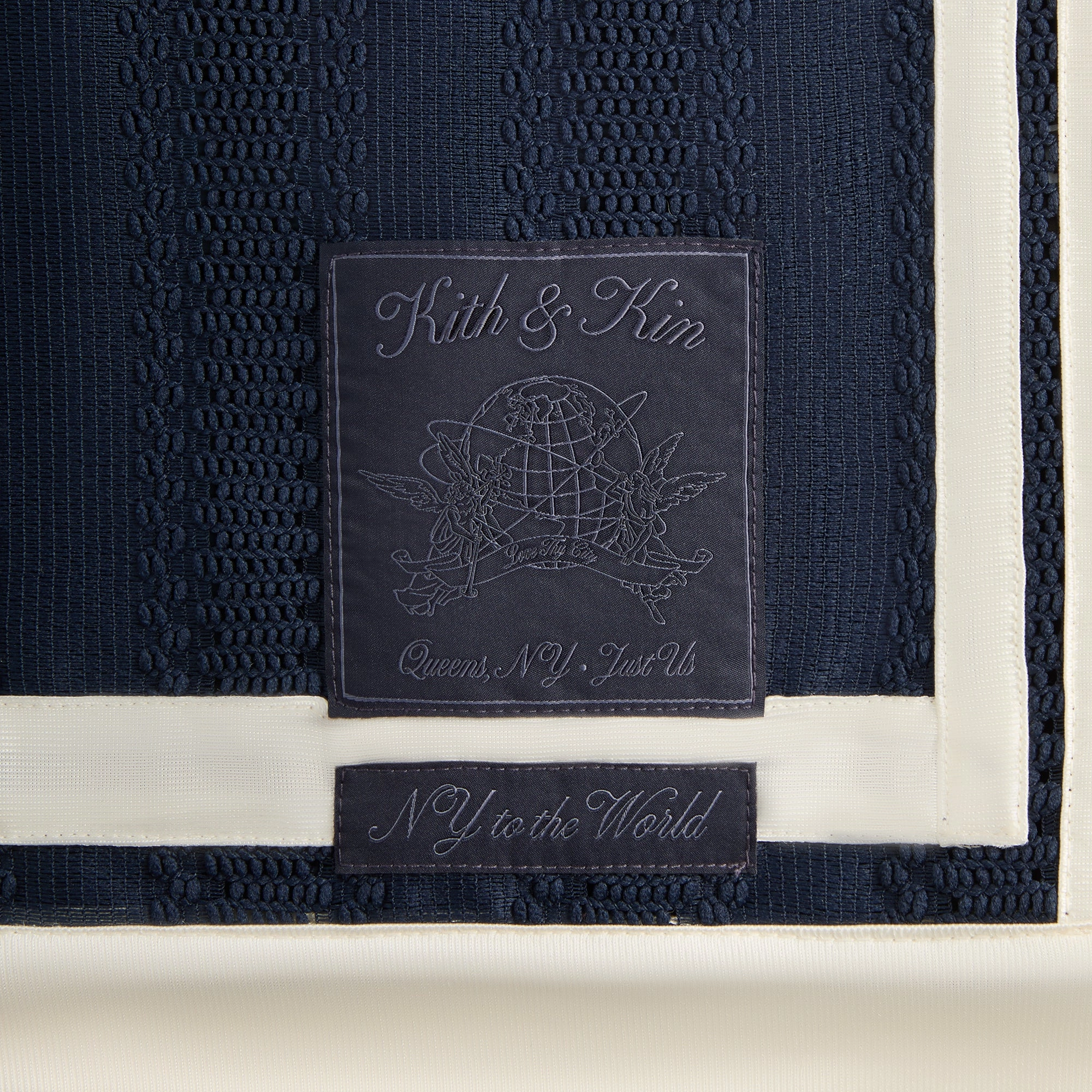 Kith Leon Short Sleeve Lace Combo Jersey - Nocturnal Airflow Enhancing Texture Strategic Ventilation Zones