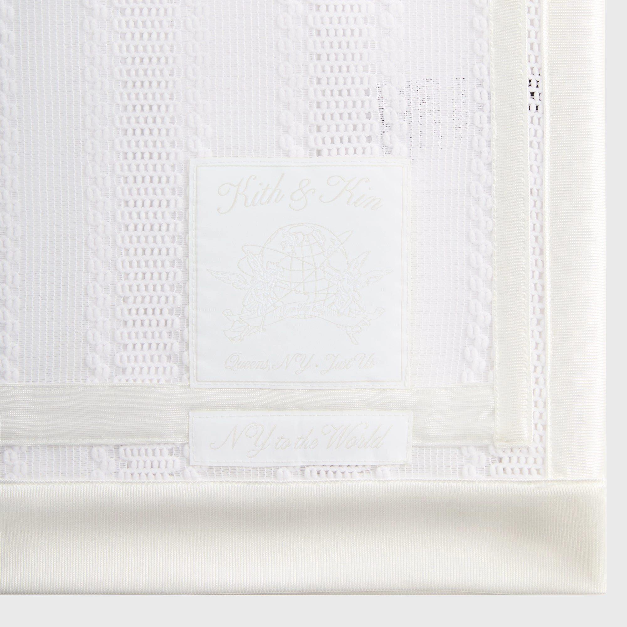 Kith Leon Short Sleeve Lace Combo Jersey - White Non Irritating Seamless Edges