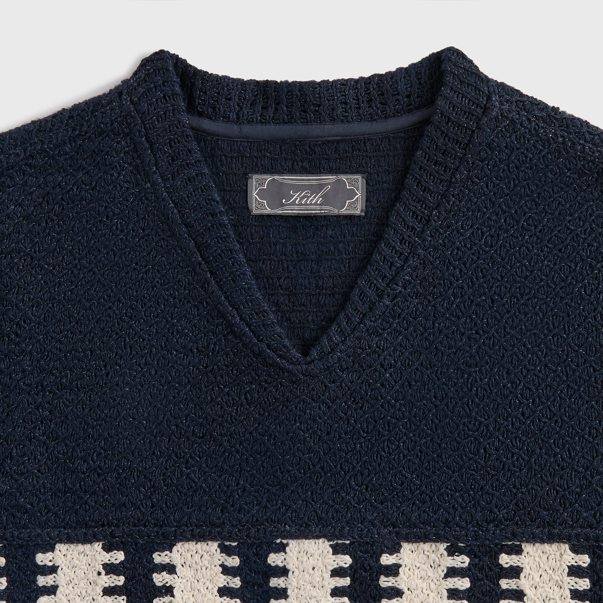 Kith Long Sleeve Crochet Malik Jersey - Nocturnal Moisture Wicking Fabric