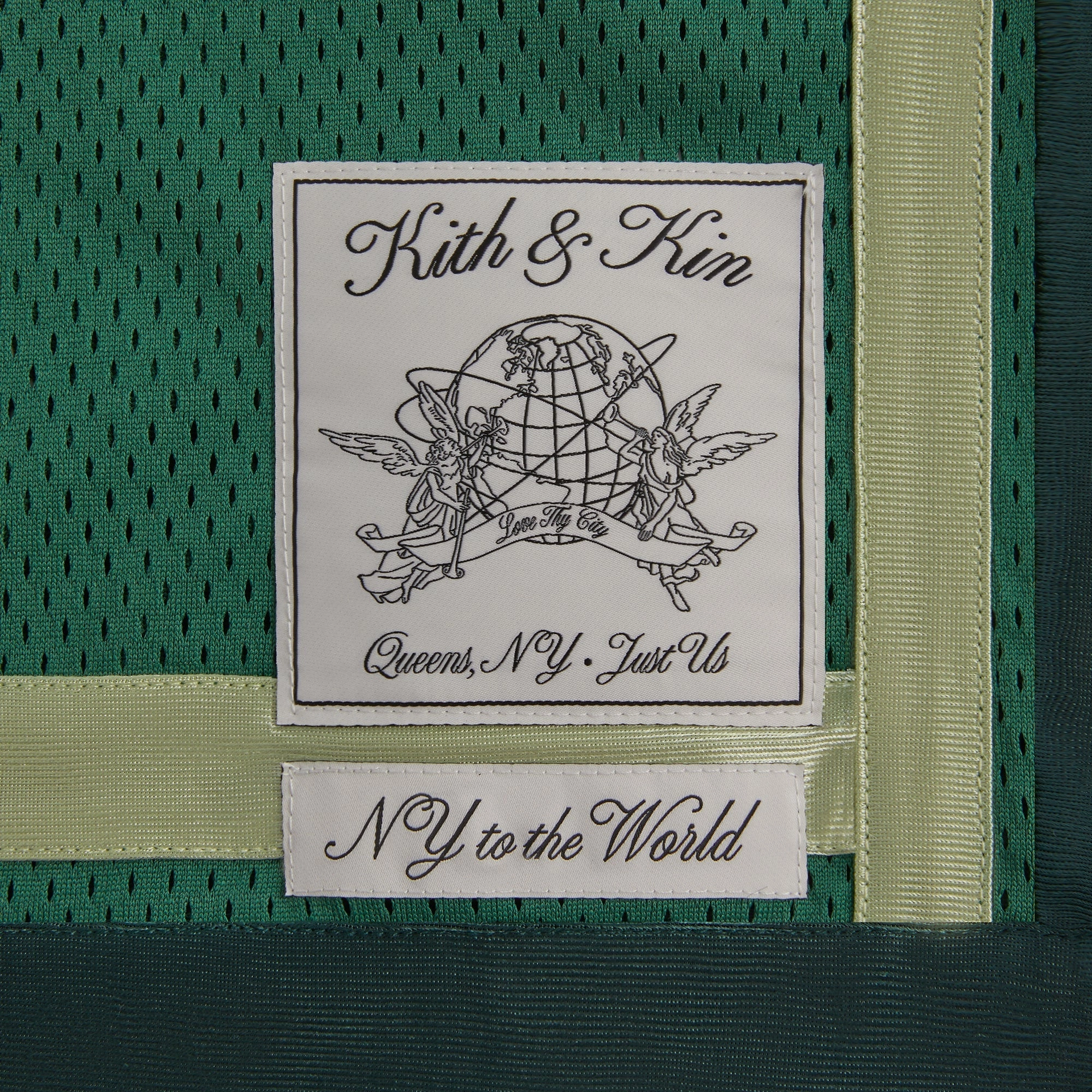 Wicking Properties Kith Mesh Leon Jersey - Feld