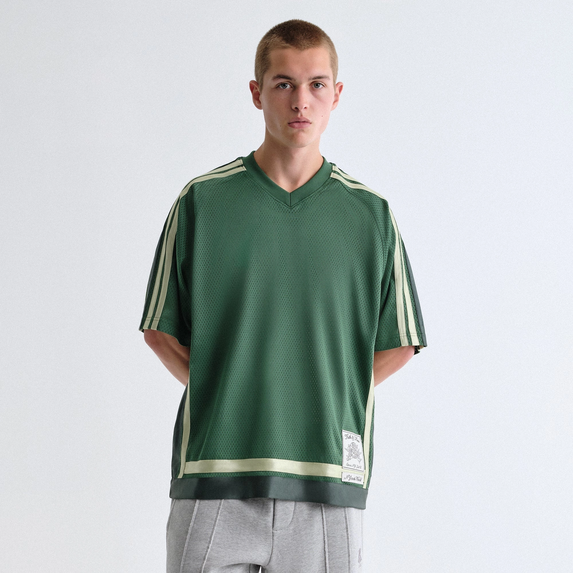 High Compression Support Kith Mesh Leon Jersey - Feld