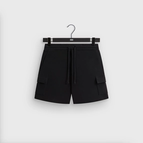 Quick Pack All Day Wear Kith Micro Waffle Fairfax Cargo Short - Black