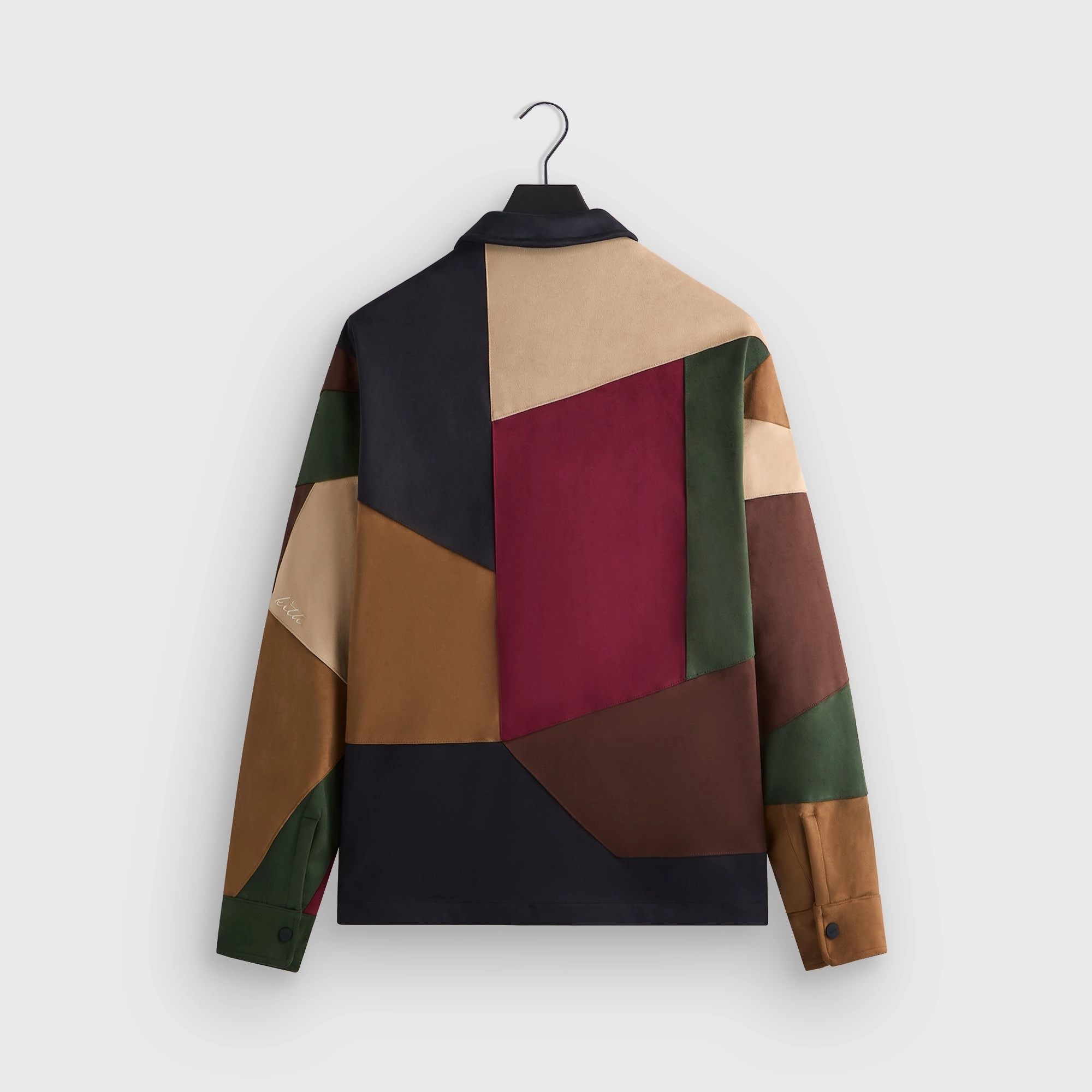 Kith Microsuede Patchwork Pirlo Jacket - Nocturnal Hard Cover