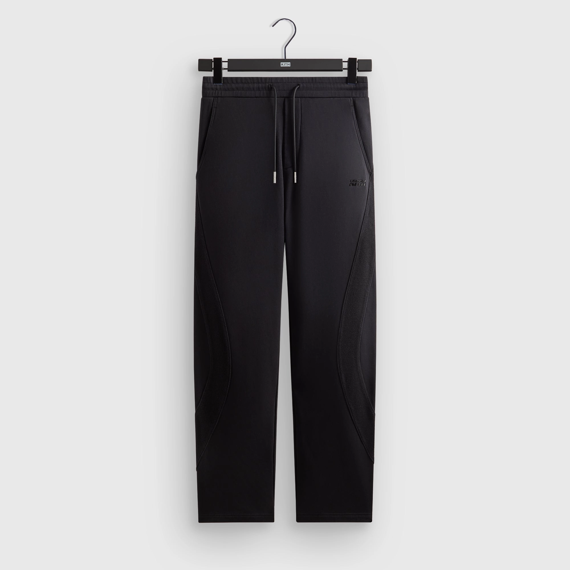 Kith Racer Terry Bryson Sweatpant - Black RecycledMaterial