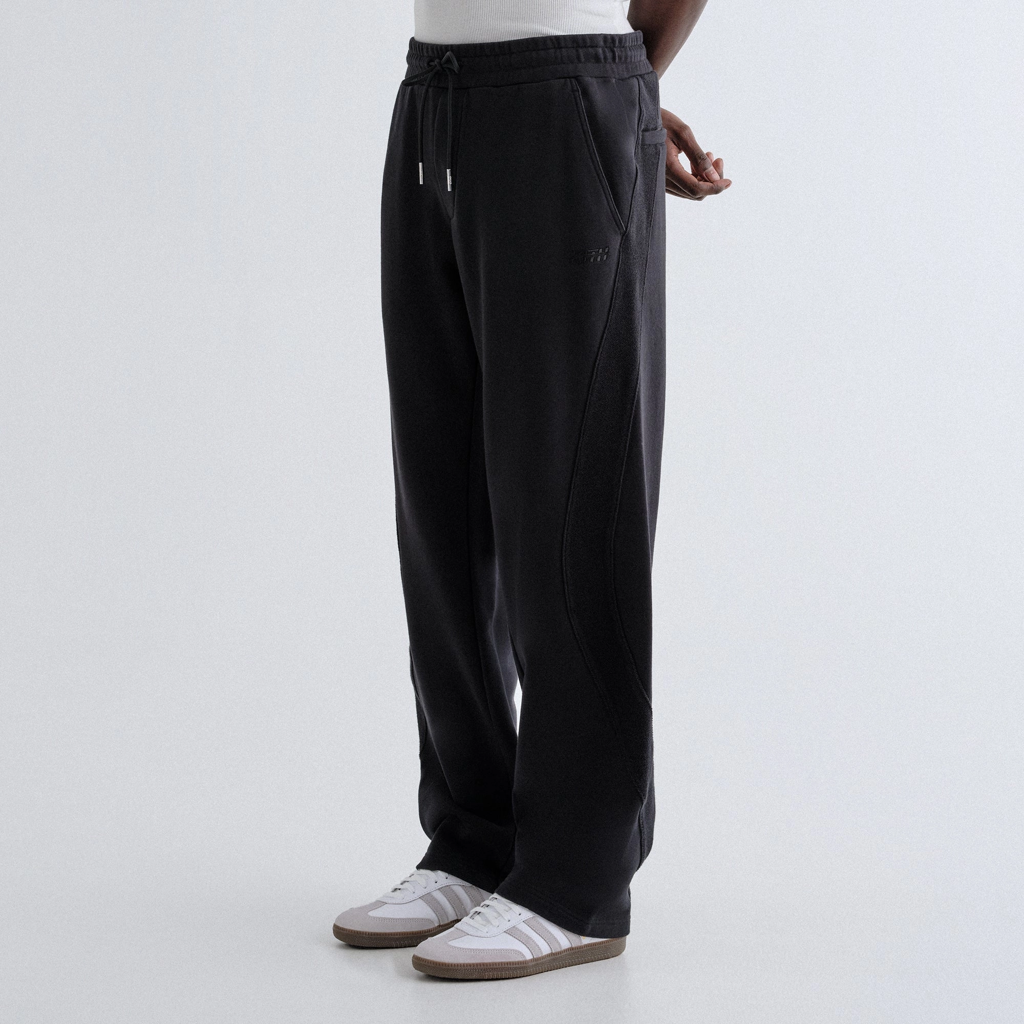 Cuffed hem Kith Racer Terry Bryson Sweatpant - Black
