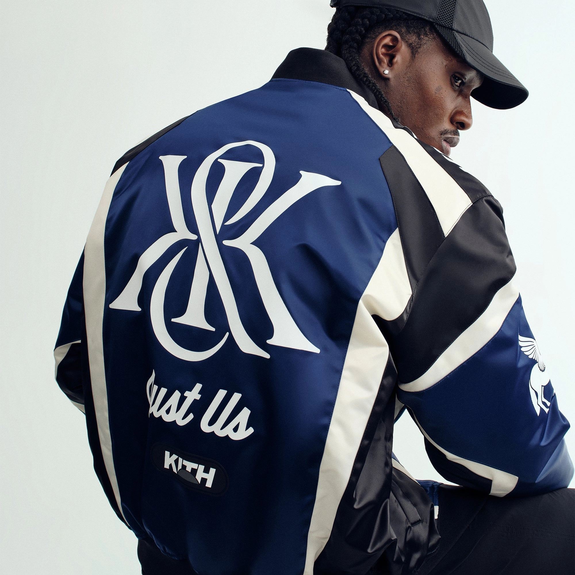 Kith Racing Nylon Bomber Jacket - Meter Weekend Style Travel Commuter Layer