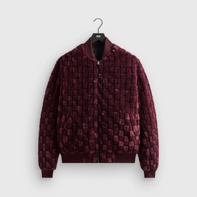 TearResistant Reinforcements Kith Reversible Faux Fur Avery Bomber - Magma