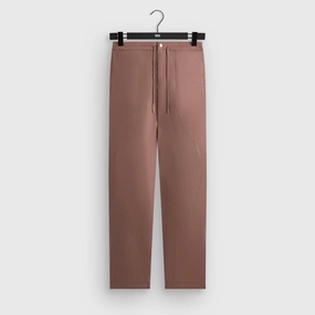 Kith Seamed Nylon Bolt Pant - Dusty Mauve Layered Wear Cozy Essentials
