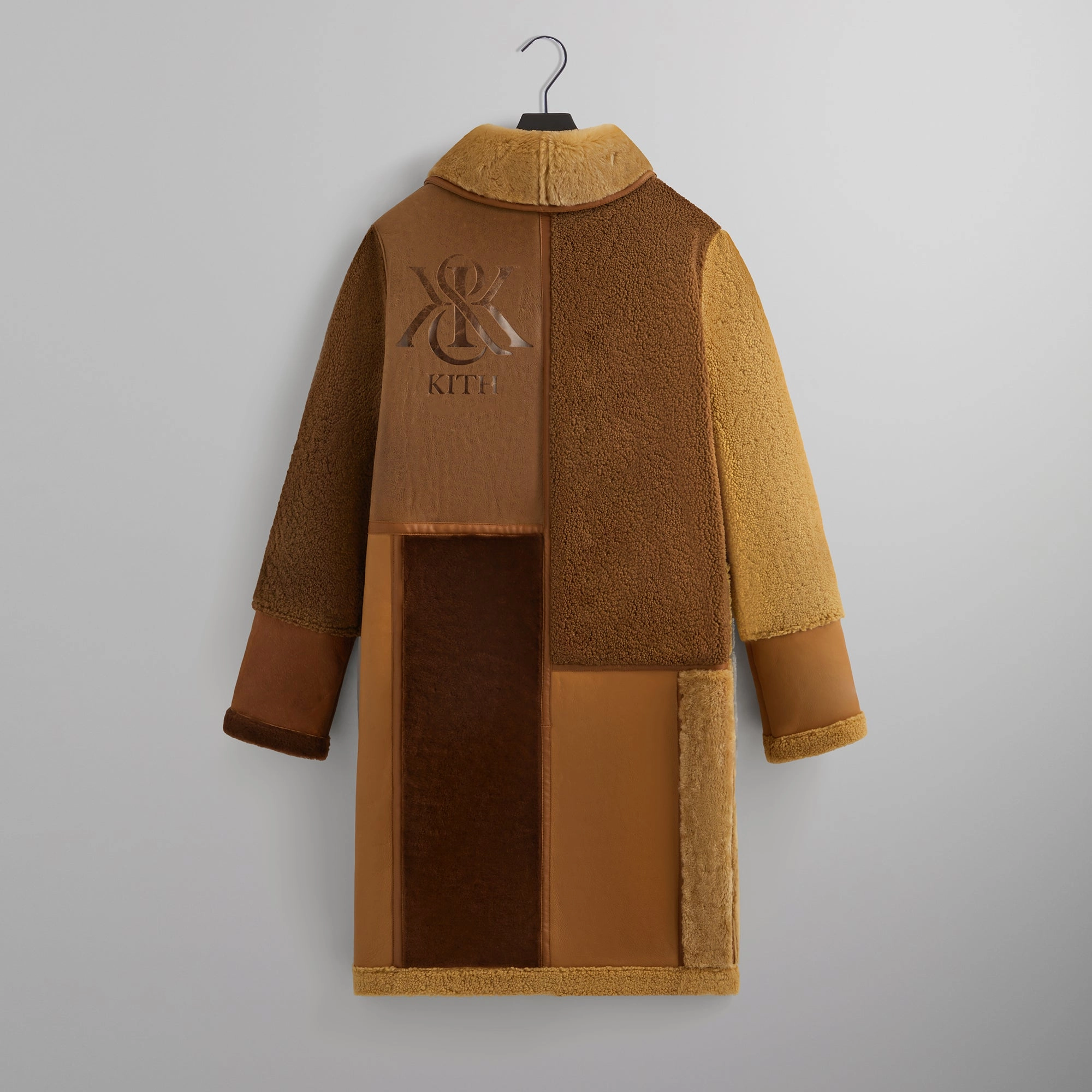 Kith Shearling Patchwork Becker Coat - Mesa AntiStatic Lining