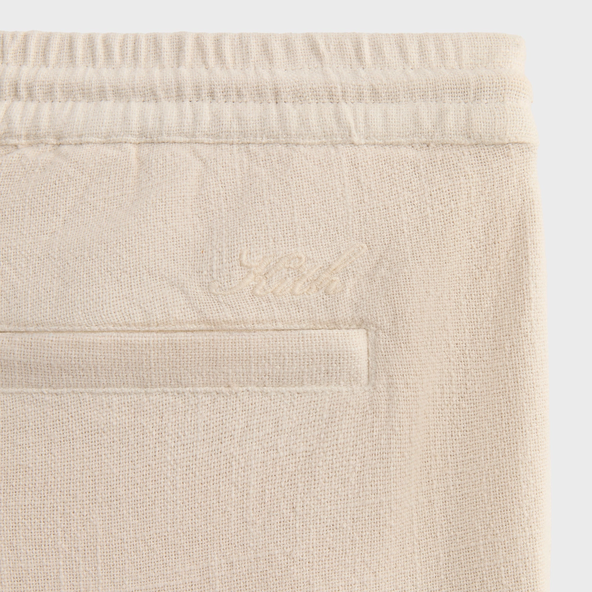 LightweightWeave Kith Soft Woven Barrow Pant - Waffle