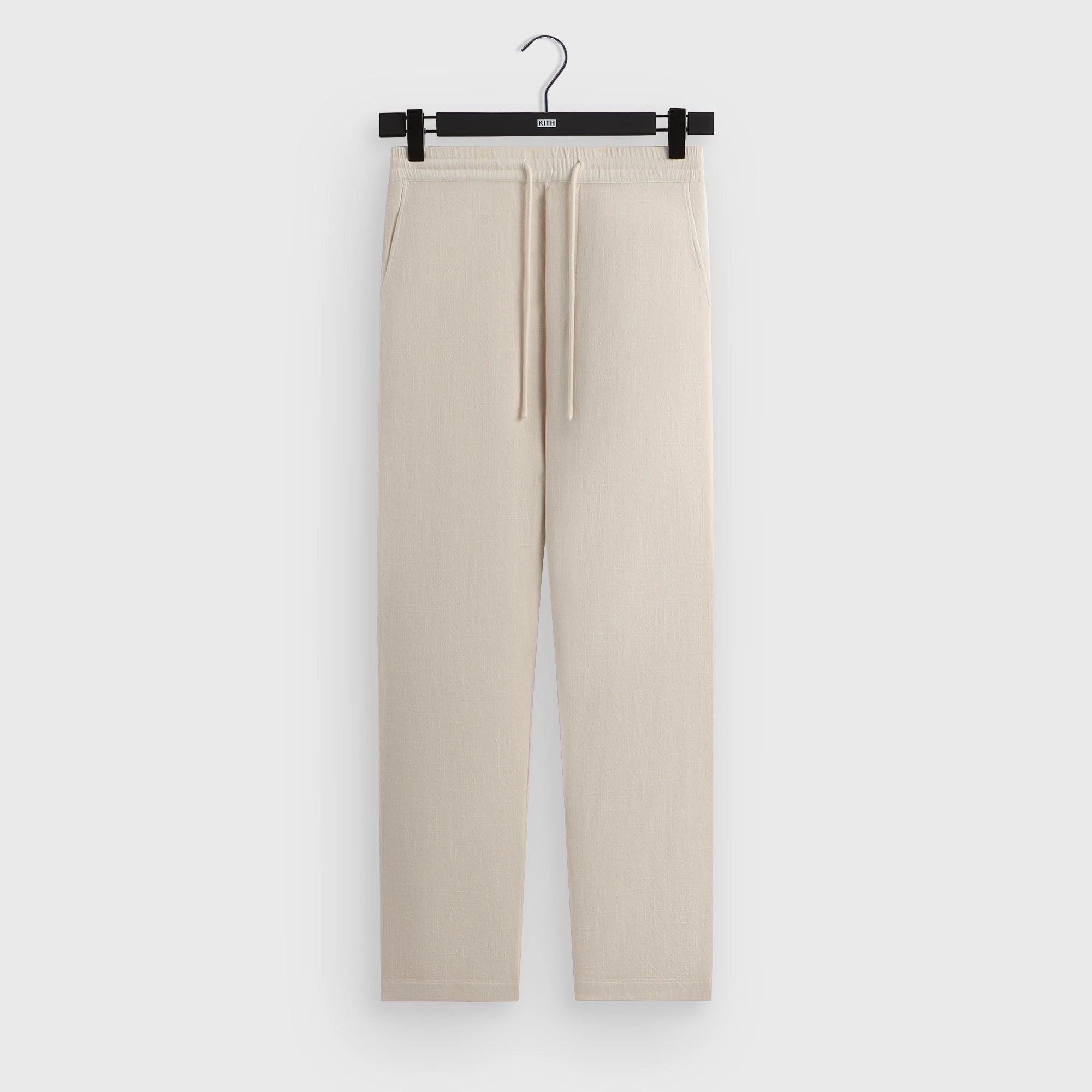 Light wash Kith Soft Woven Barrow Pant - Waffle