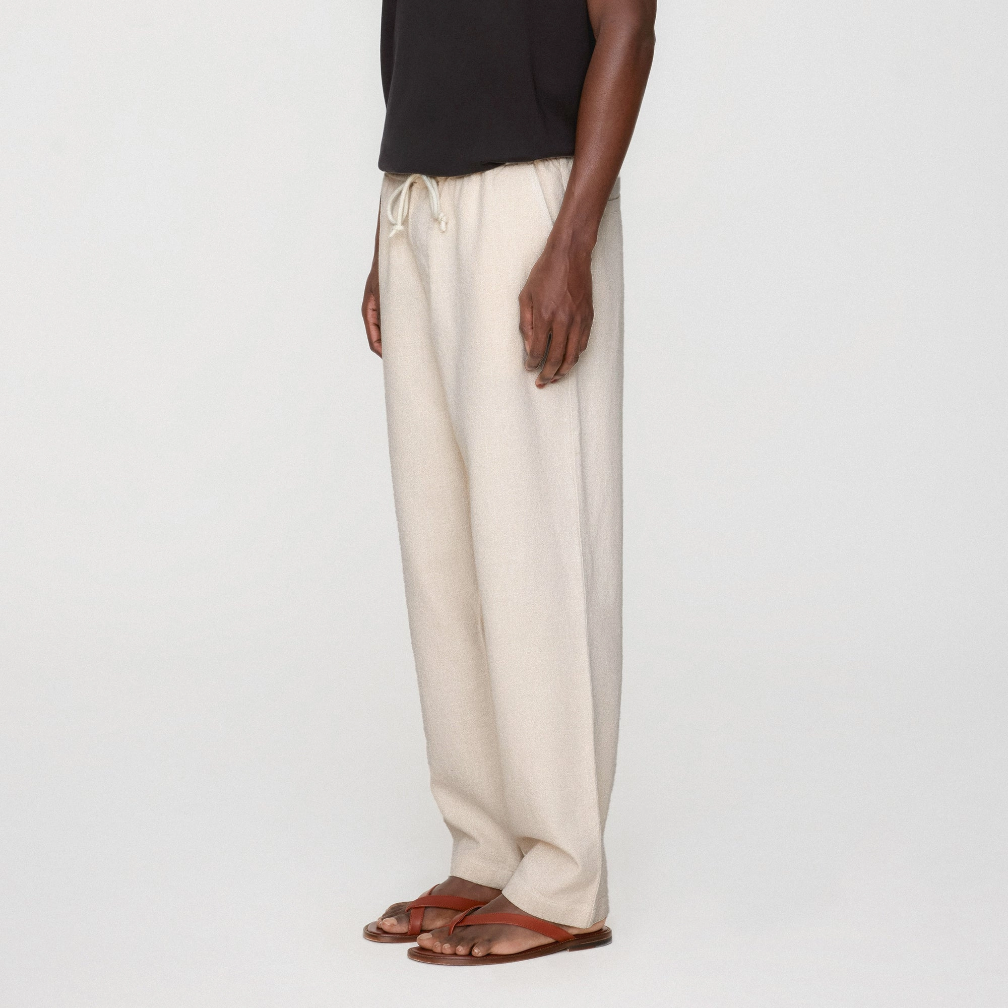 Moisture wicking SoftTouchFinish Kith Soft Woven Barrow Pant - Waffle