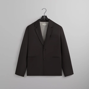 Kith Transitional Tech Erik Blazer - Black Matte Fabric