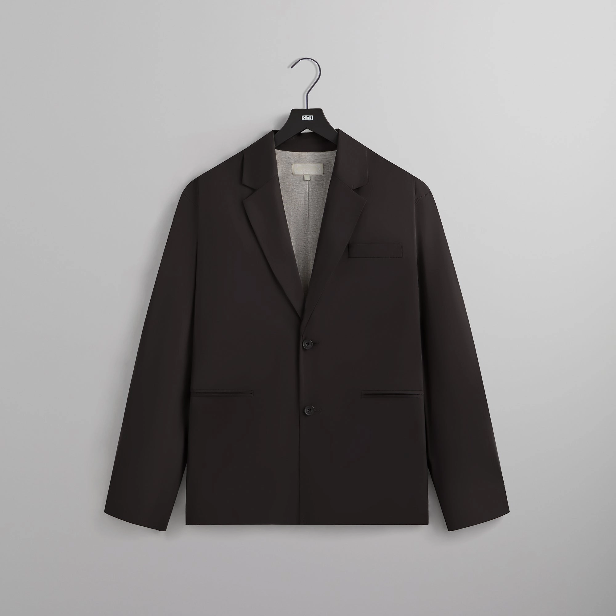 Kith Transitional Tech Erik Blazer - Black Matte Fabric