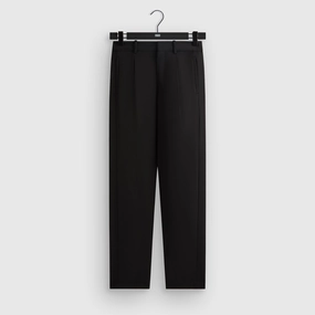 Perfectly Relaxed Kith Tropical Wool Callum Trouser - Black