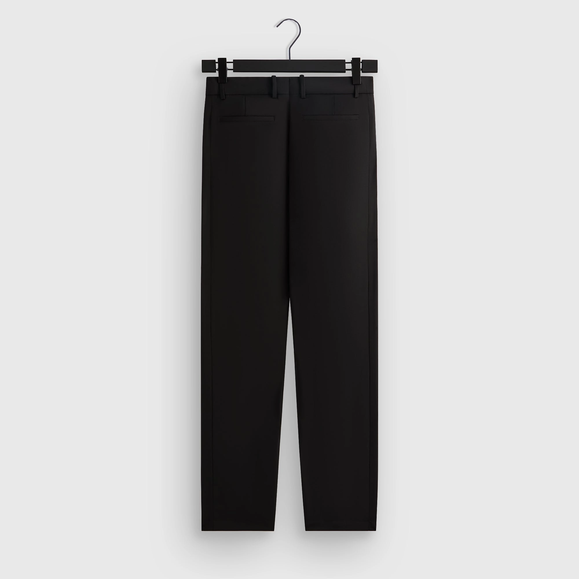 Perfectly Fit Low Profile Waistband Kith Tropical Wool Callum Trouser - Black