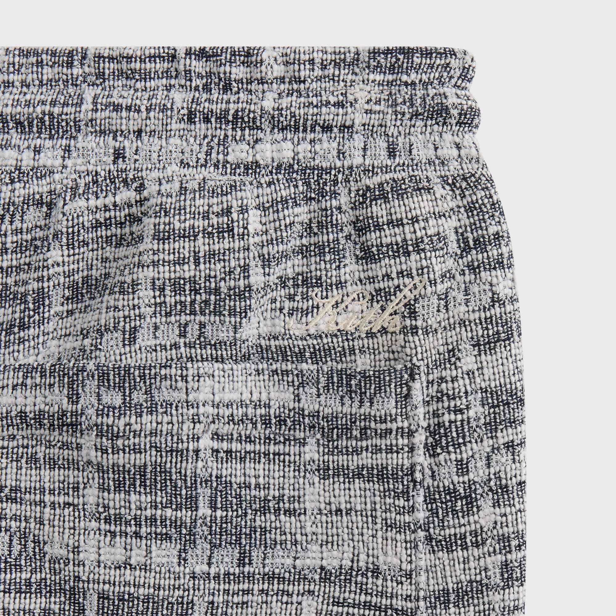 Button front Kith Tweed Elmhurst Pant - Nocturnal