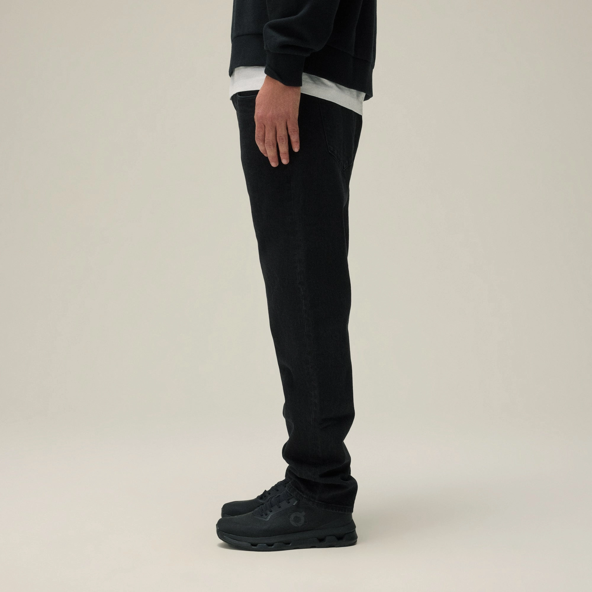 Kith Varick Taper Jean - Black Stylish Fit Fashion Layer