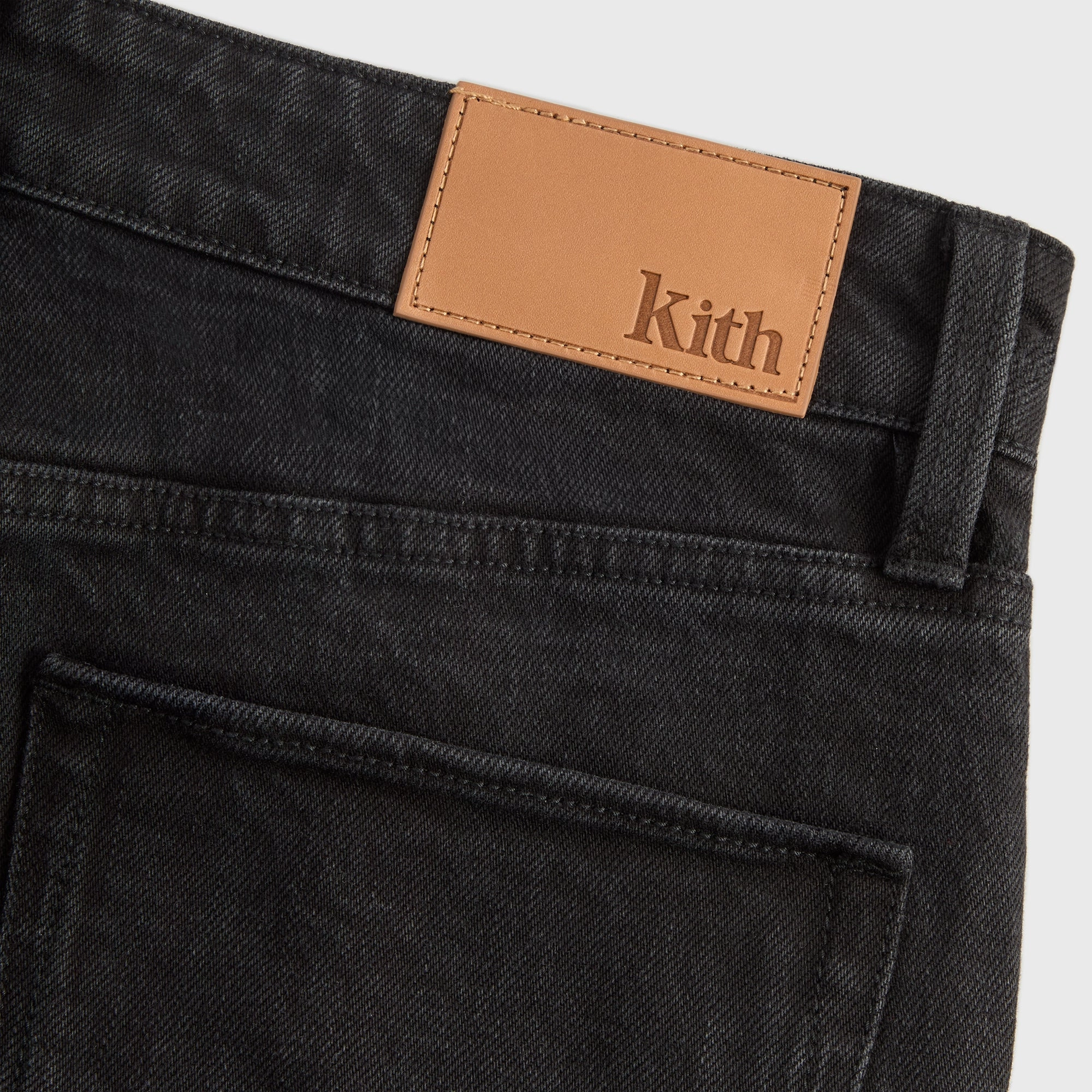 Kith Varick Taper Jean - Black Tapered Look EcoFriendlyMaterials