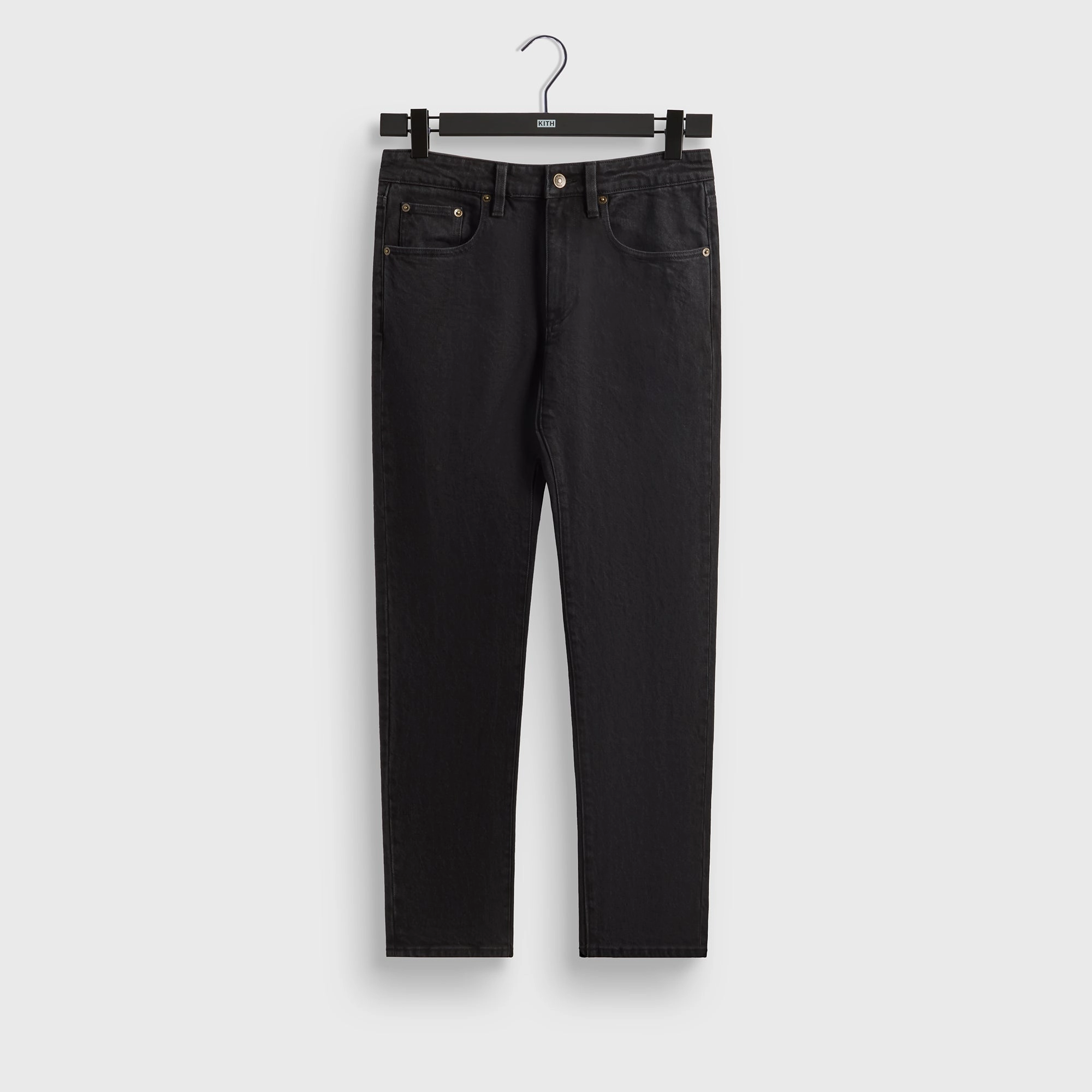 Kith Varick Taper Jean - Black Weather Flex Carbon Infused Fabric