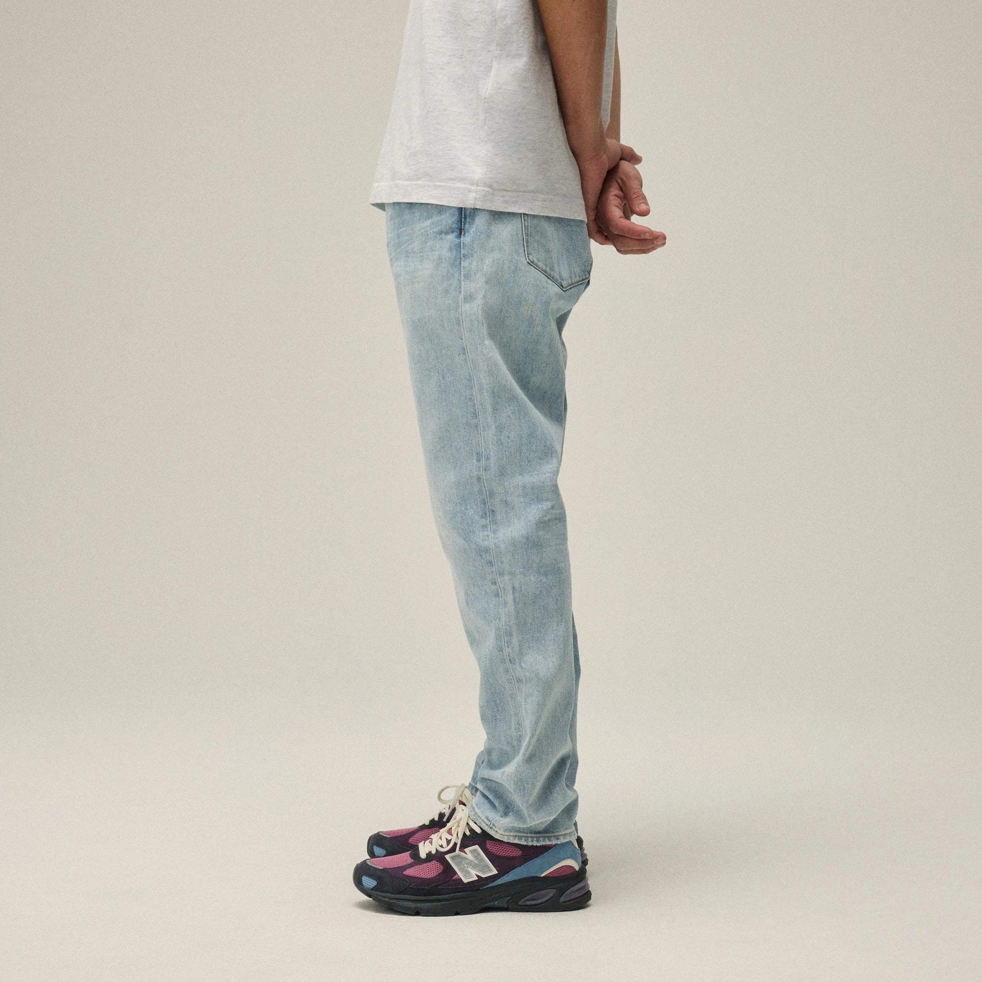 Everyday Essential Kith Varick Taper Jean - Light Indigo