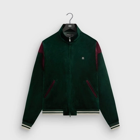 Kith Velvet Rui Track Jacket - Stadium Abrasion Resistant Edging Travel Must