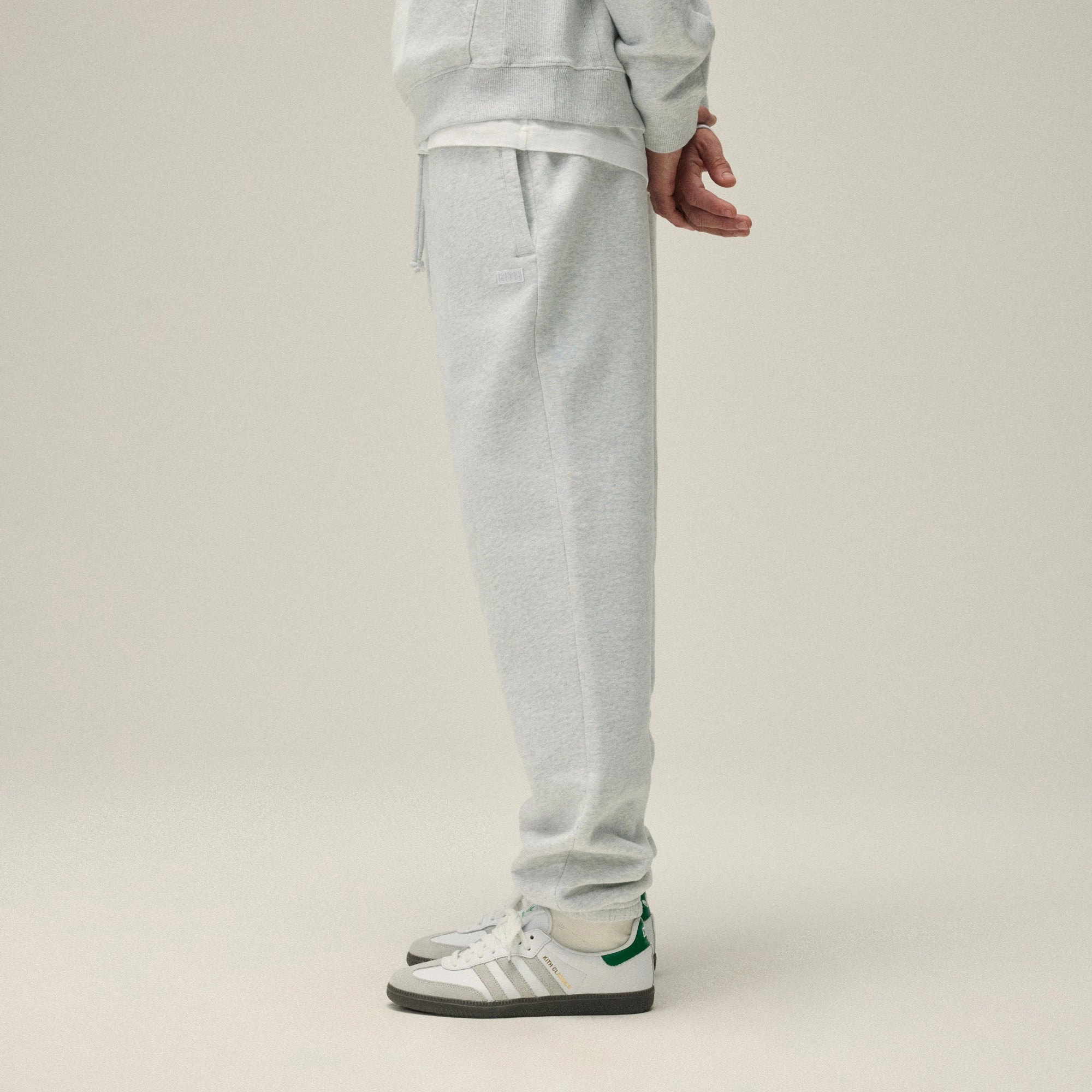 Kith Williams I Sweatpant - Light Heather Grey Anti Pilling Fabric Fashion-Forward