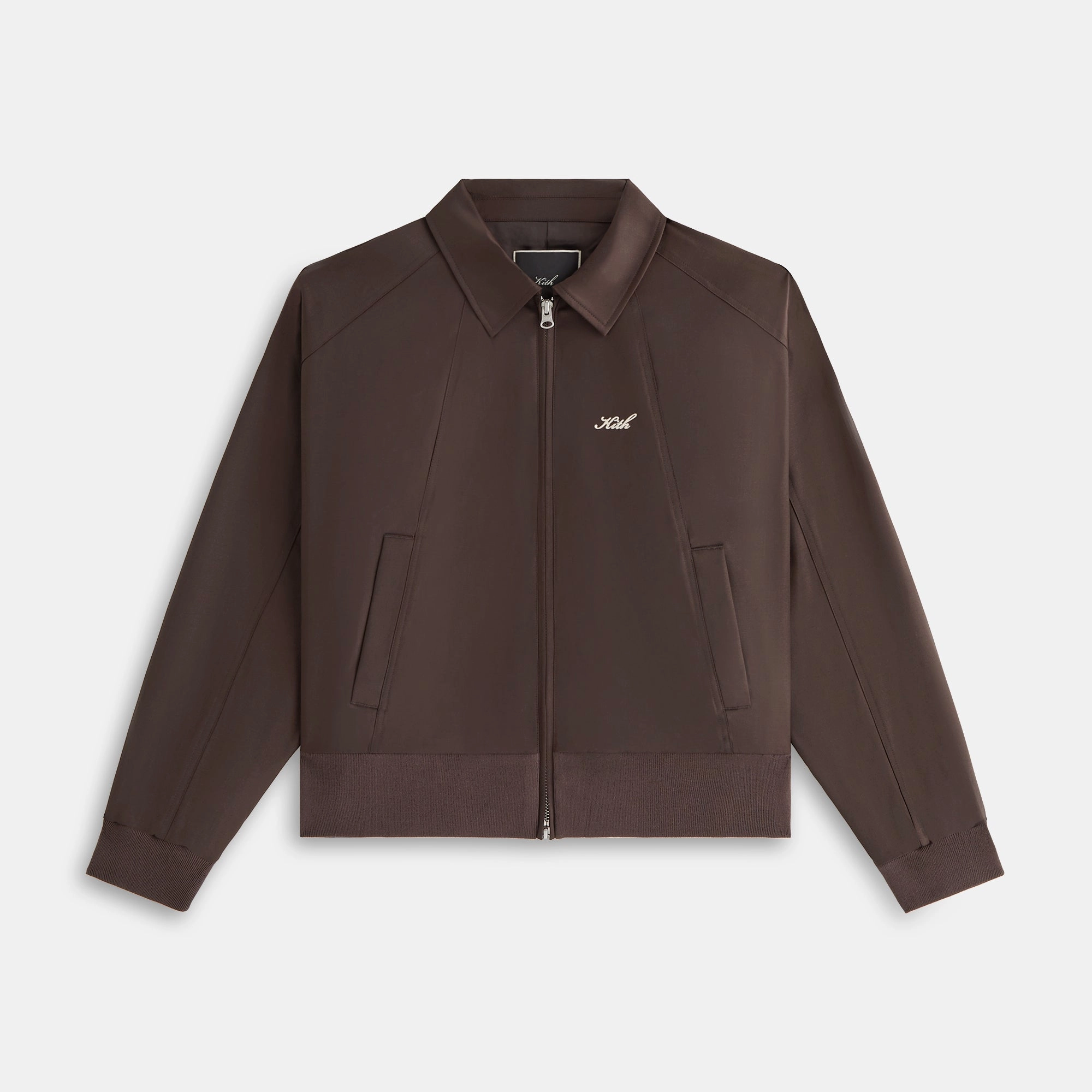 Soft Touch Texture Kith Women Corwin II Suiting Track Jacket - Incognito