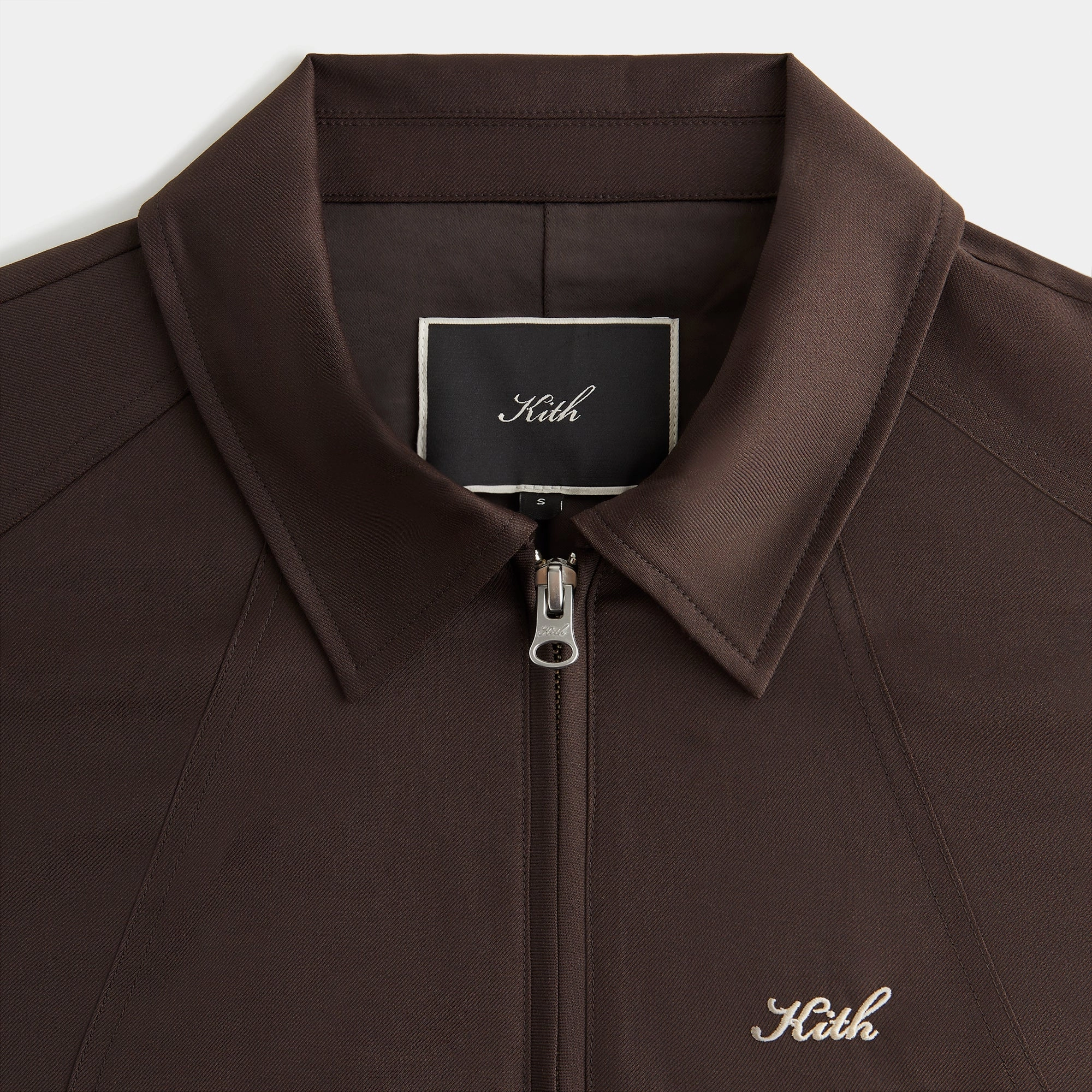 Kith Women Corwin II Suiting Track Jacket - Incognito Reinforced Seam Durability