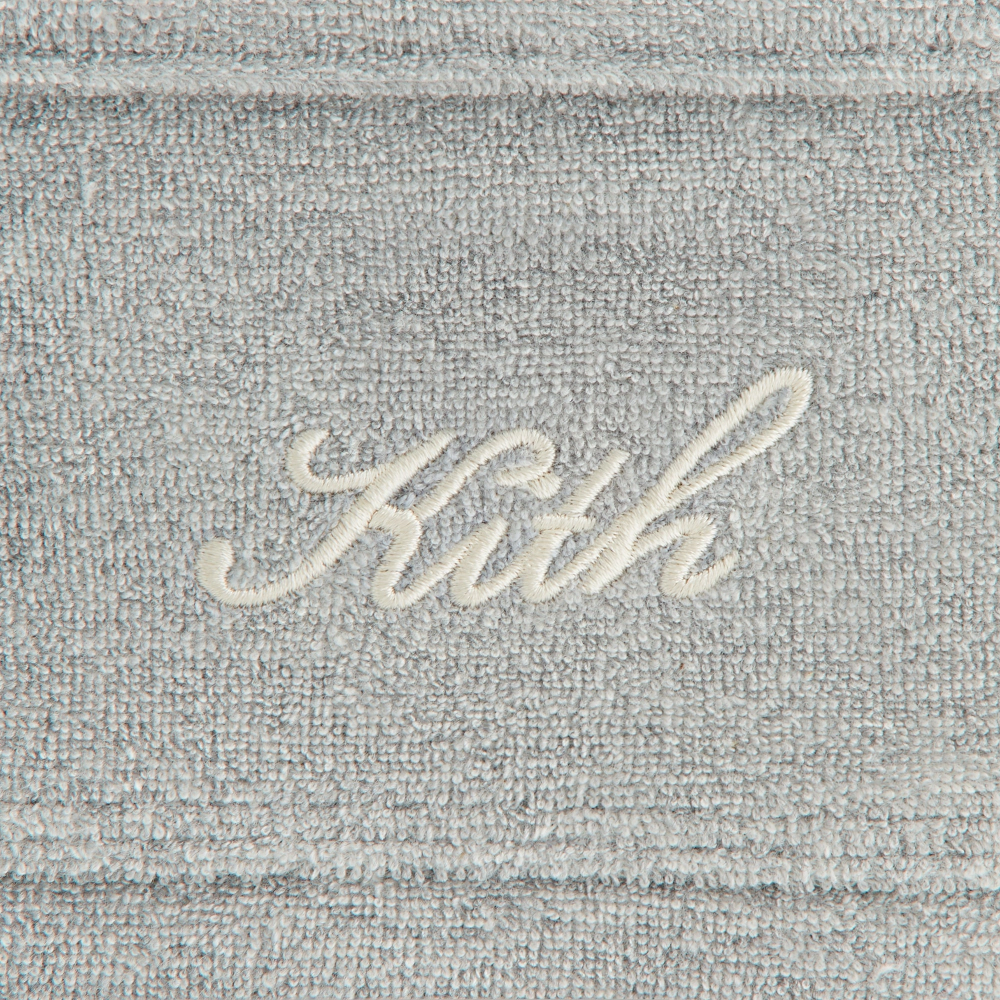Kith Women Elle II U-Neck Towel Terry Bra - Medium Heather Grey Everyday Basic NonSagging Fit