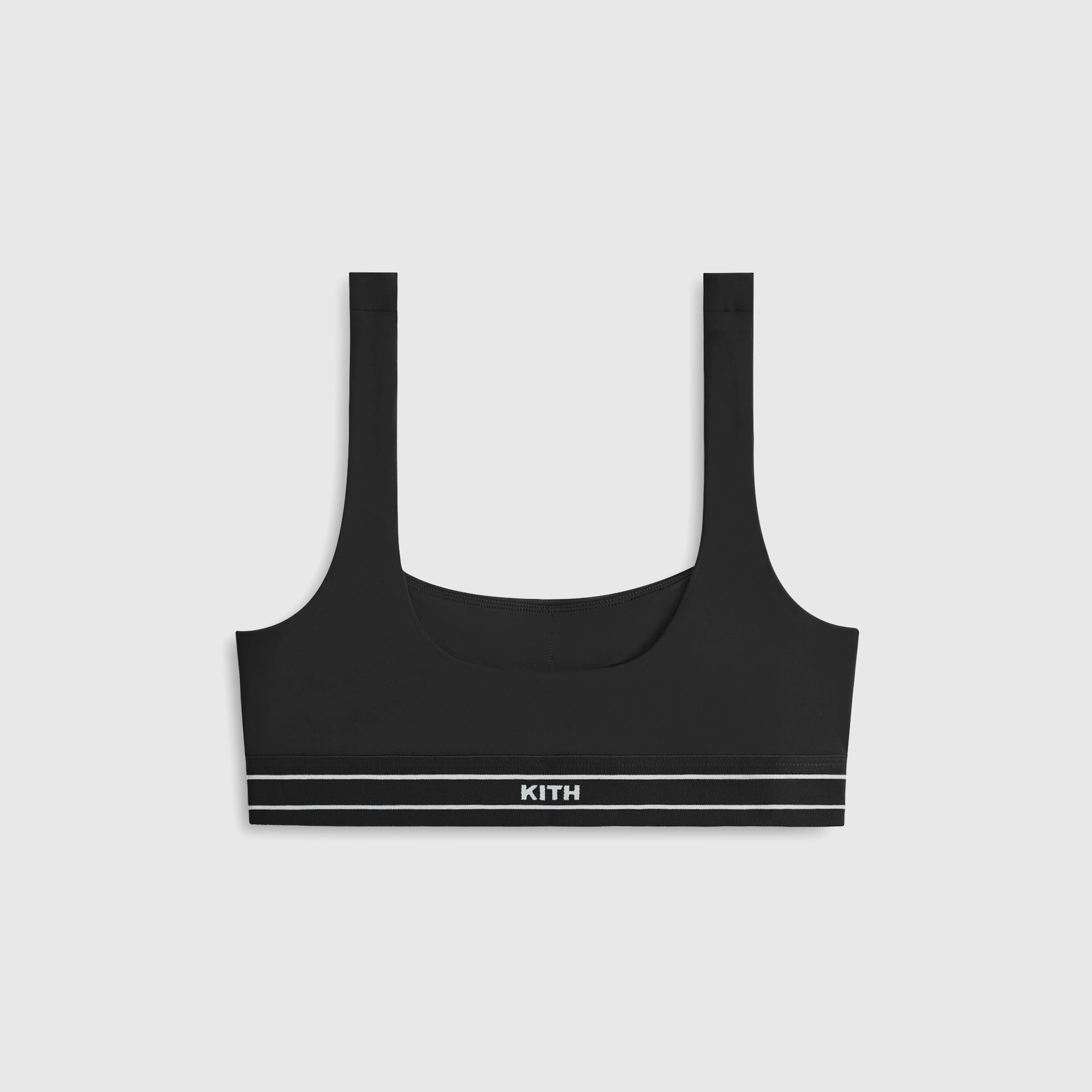 Kith Women Elle U-Neck Active Bra - Black Move Free