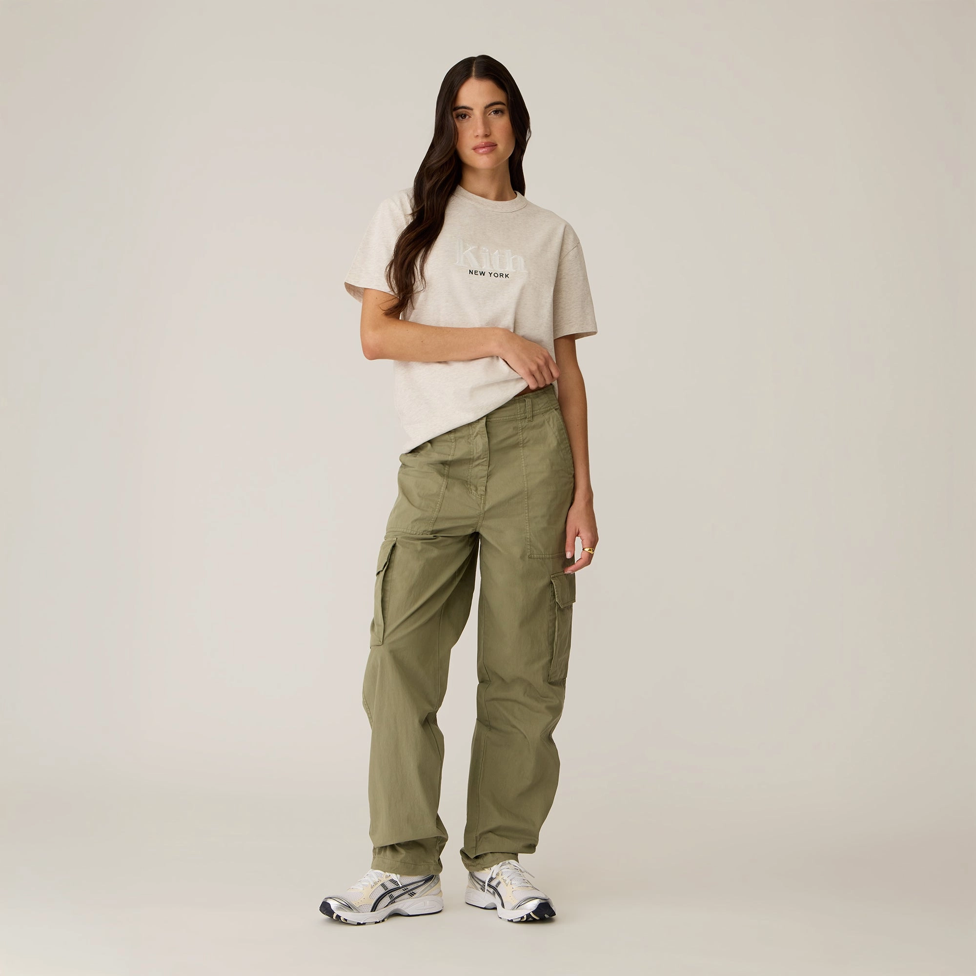 RegularFit Smart Style Kith Women Evans Cotton Nylon Utility Pant - Flagstaff