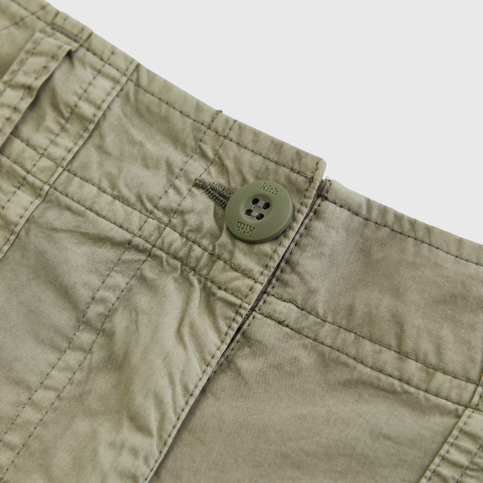 Double Layered Hem ElasticCuffs Kith Women Evans Cotton Nylon Utility Pant - Flagstaff