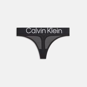 Kith Women for Calvin Klein Mesh Thong - Black Clean Fit