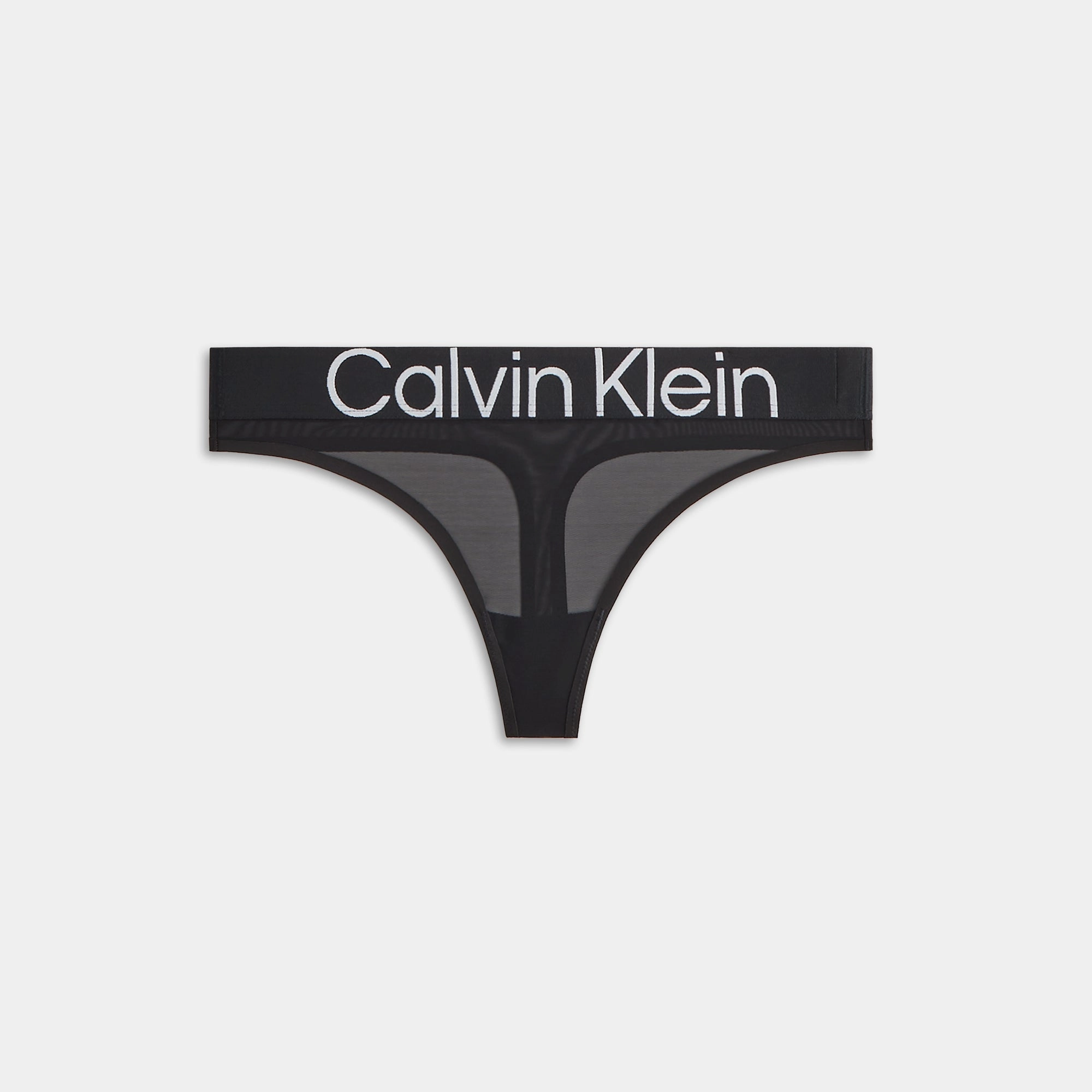 Kith Women for Calvin Klein Mesh Thong - Black UltraThinMaterial Feather Light