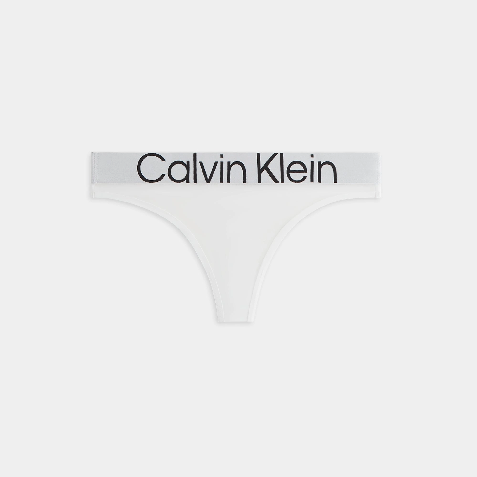 Soft Waistband Daily Families Kith Women for Calvin Klein Mesh Thong - White