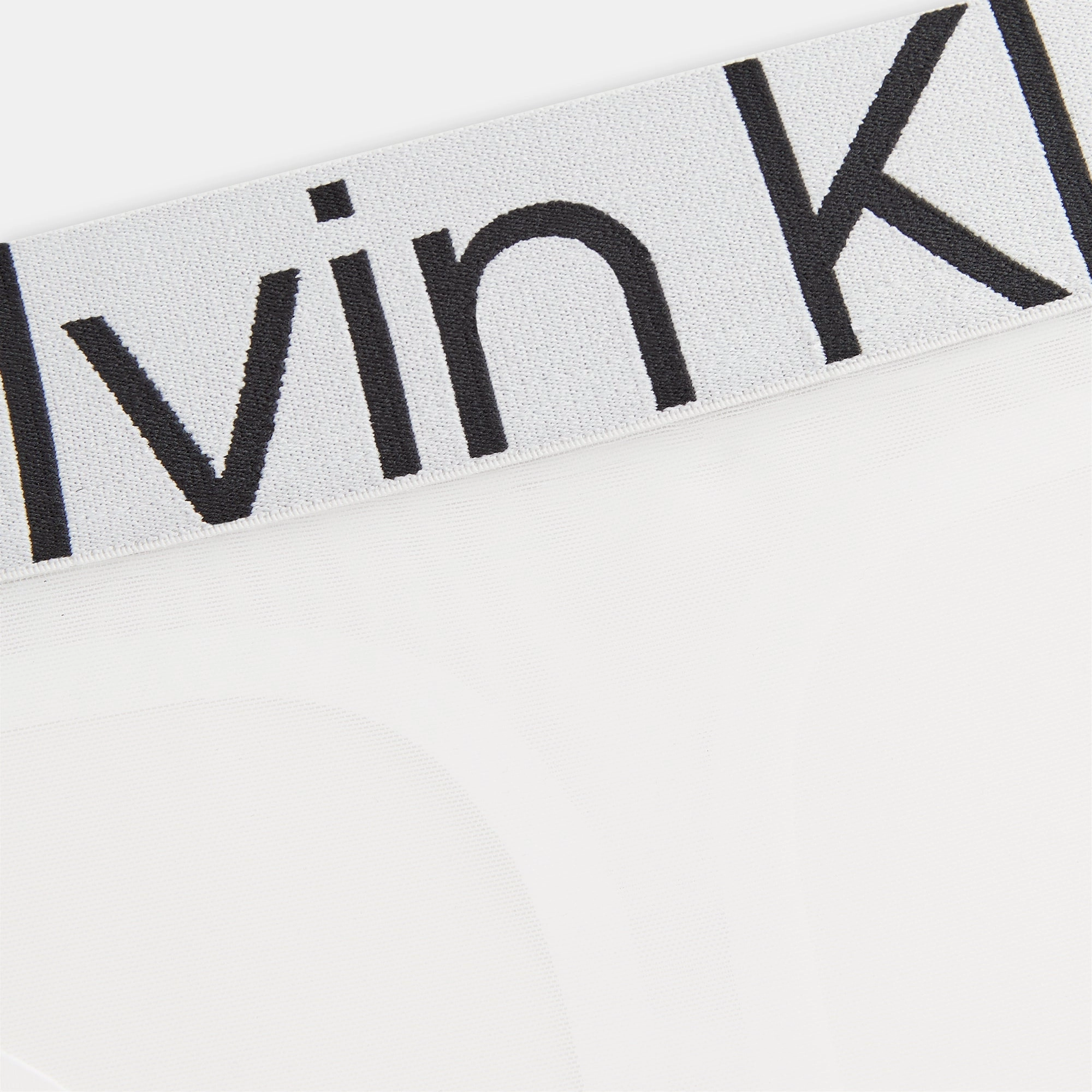 Kith Women for Calvin Klein Mesh Thong - White Soft Stretch SeamFreeStructure