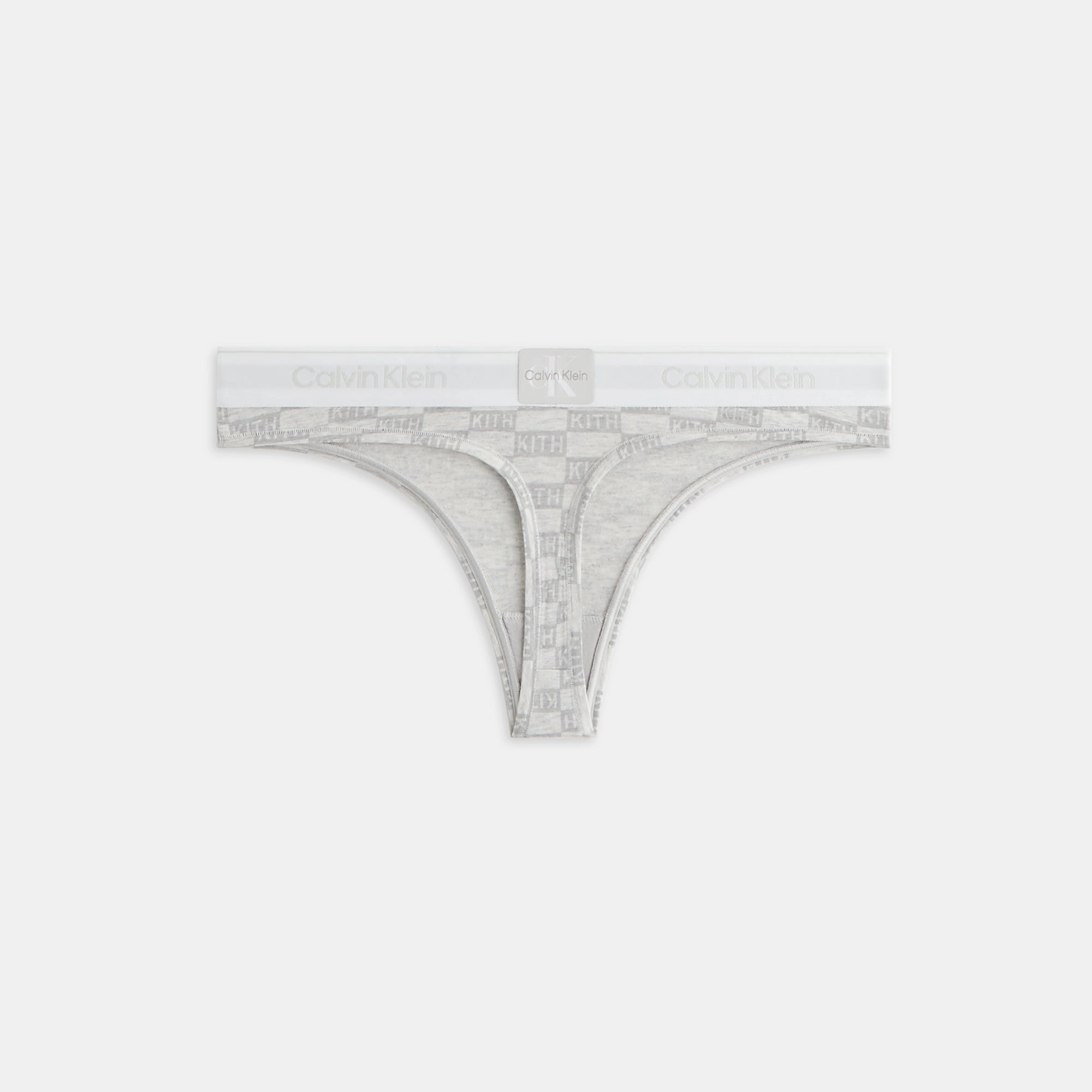 Smart Running Luxe Morning Kith Women for Calvin Klein Thong - Light Heather Grey