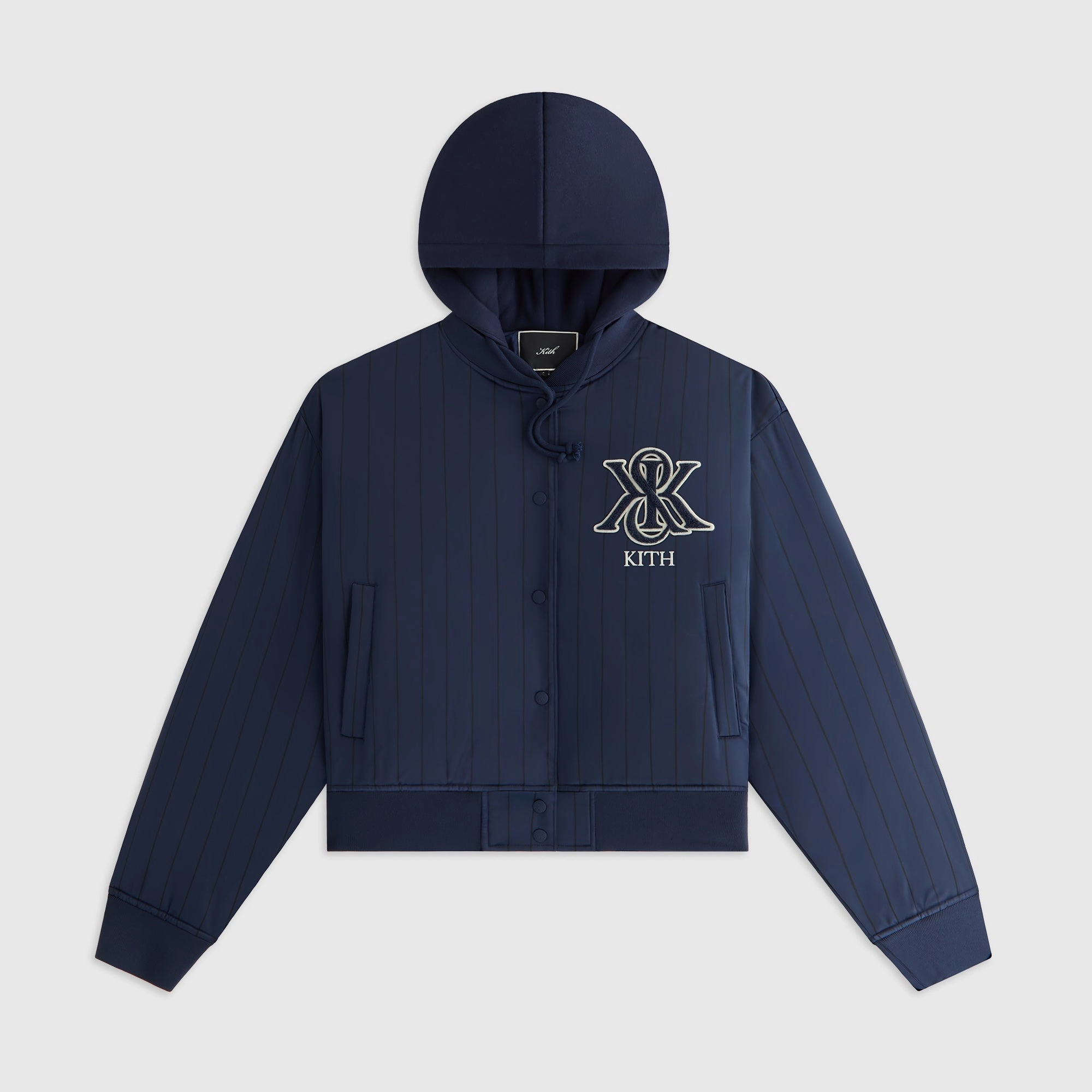 Utility Inspired Look Zipper Closure Mechanism Kith Women Gorman Jacket - Nocturnal
