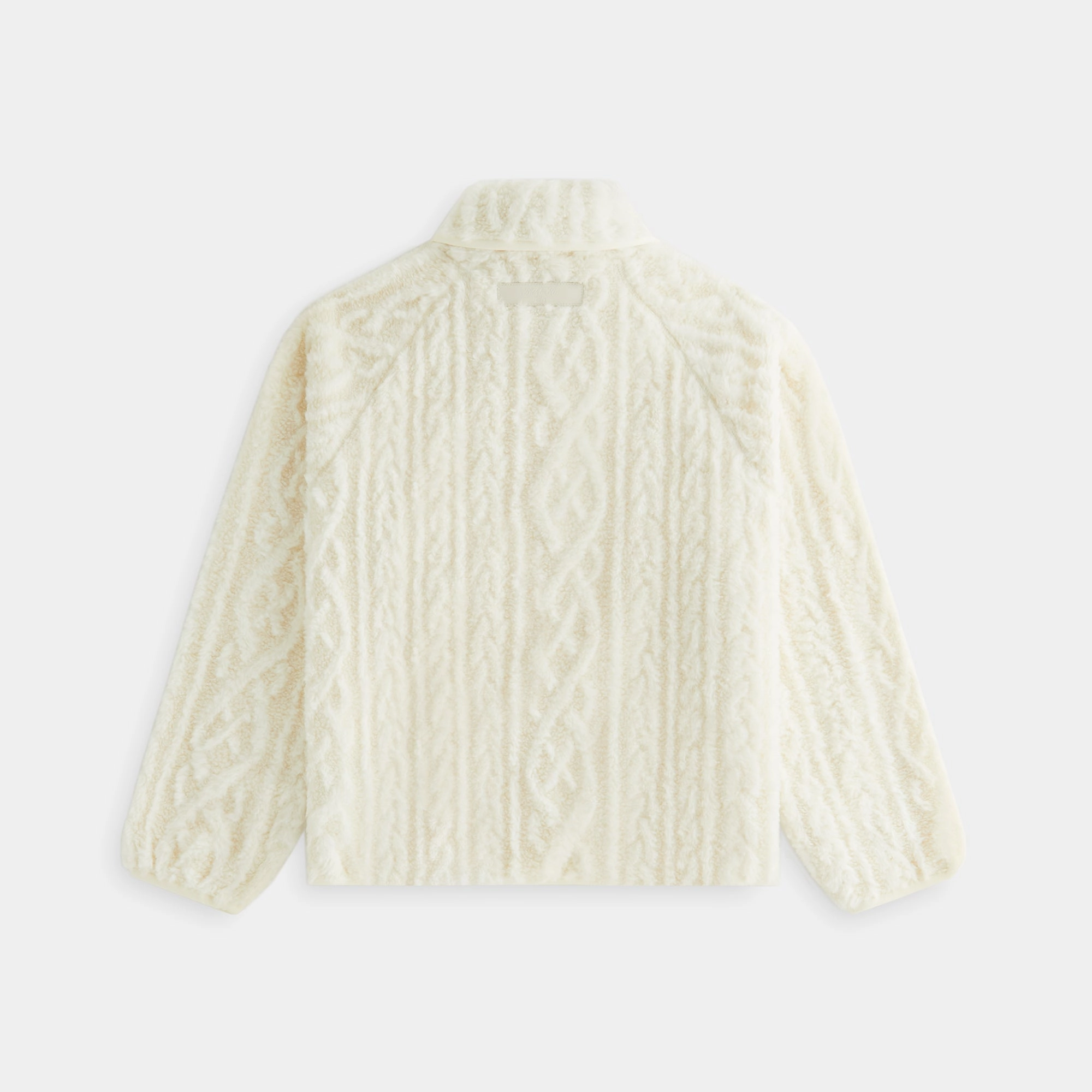 Kith Women Grayson Cable Sherpa Jacket - Sandrift Ergonomic Fit Water resistant coating