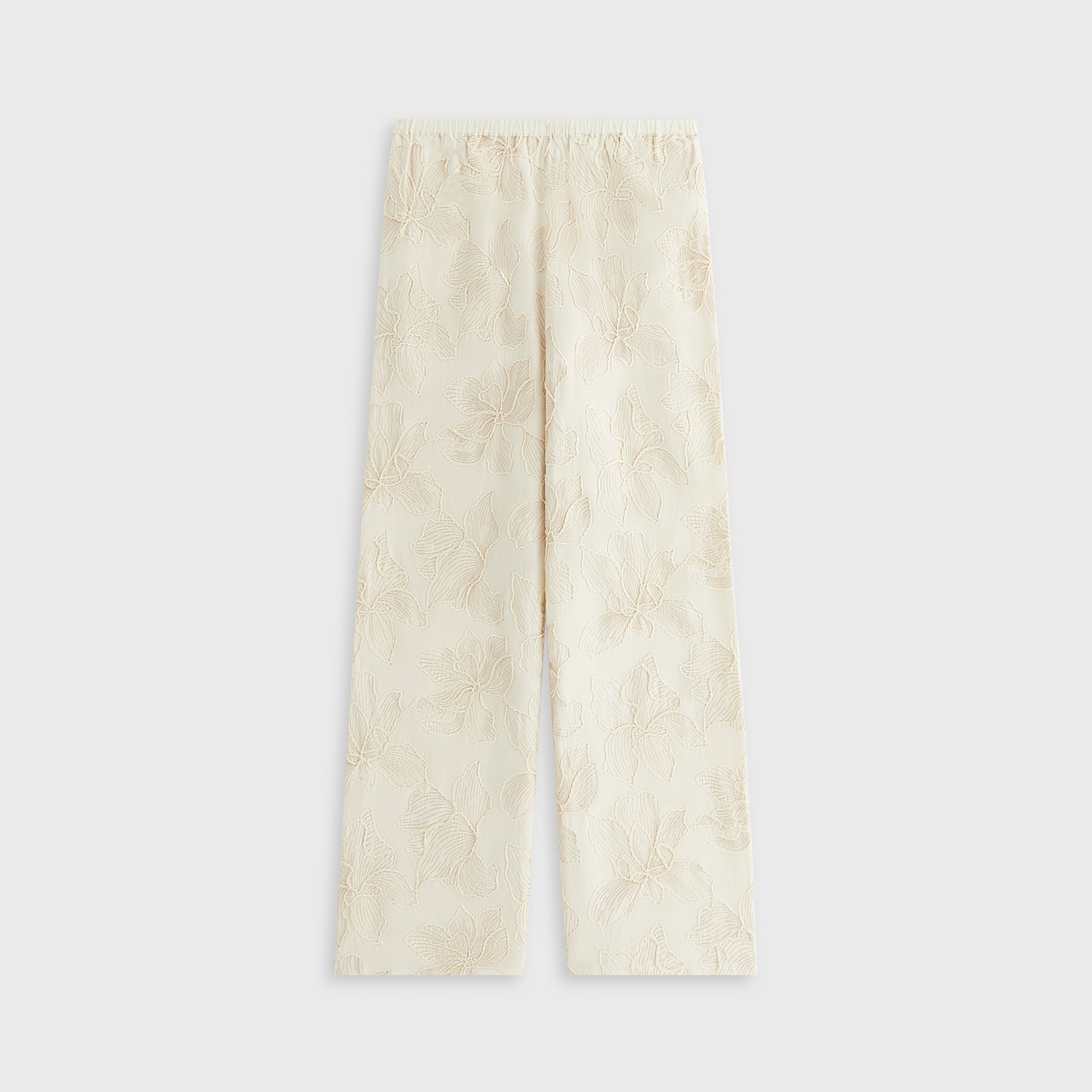 Kith Women Ida II Floral Embroidered Pant - Sandrift Moisture Lock Technology