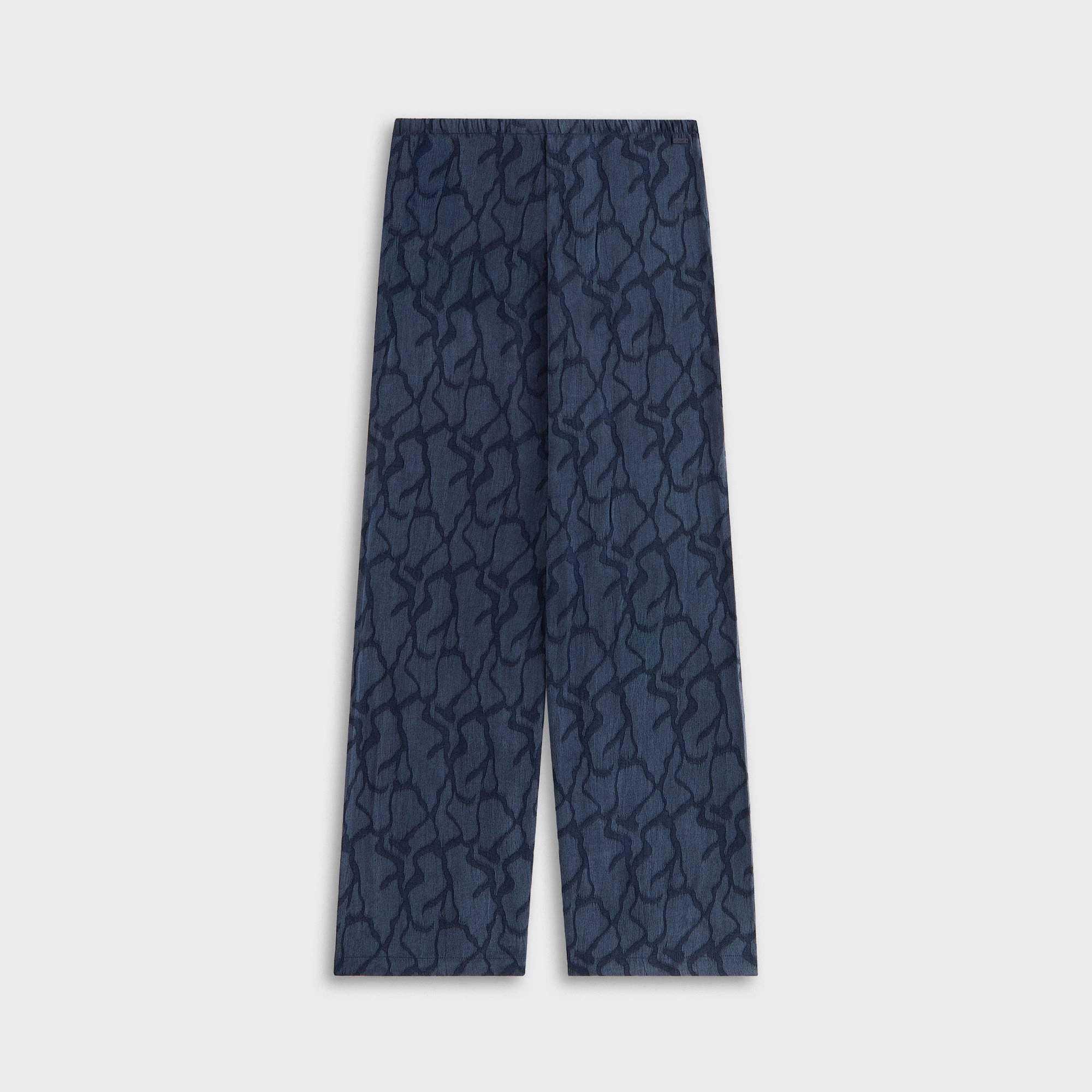 Quick Access Pockets Kith Women Ida Wavy Jacquard Pant - Nocturnal
