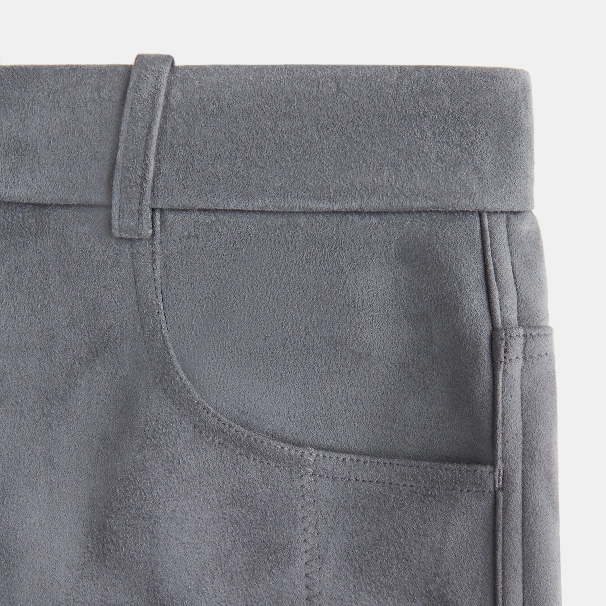 Casual Vibes Kith Women Miren Microsuede Five Pocket Pant - Asteroid