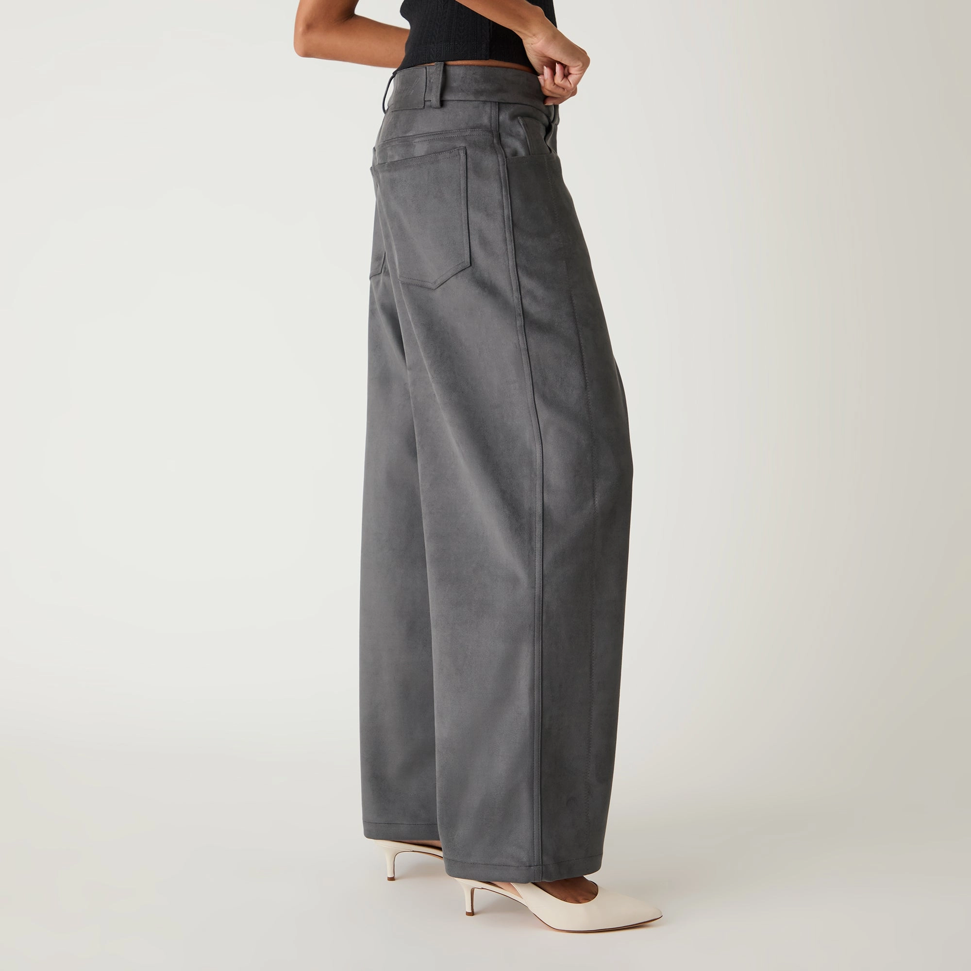 Kith Women Miren Microsuede Five Pocket Pant - Asteroid No Fuss