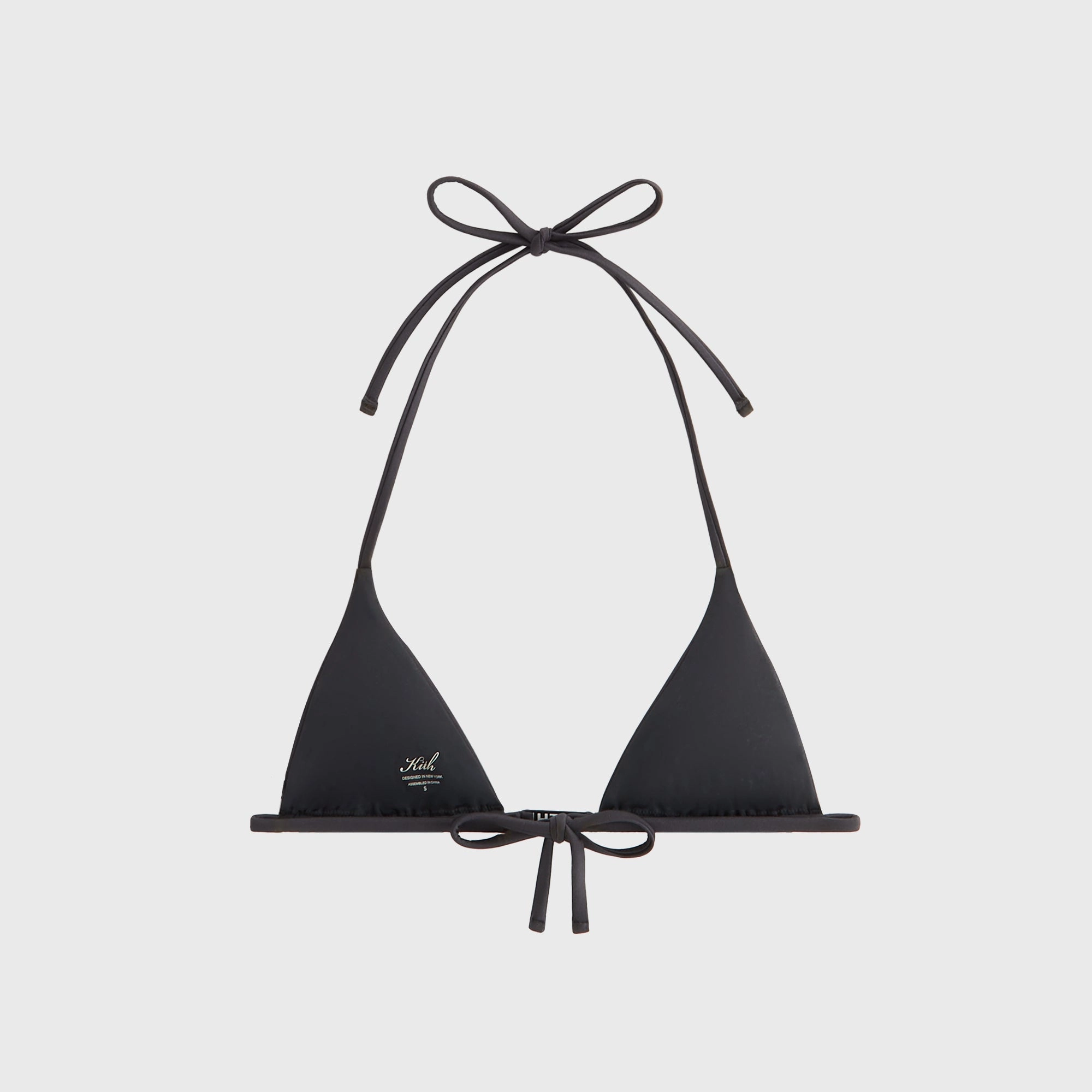 Kith Women Talia II Tie Top - Black Molded Cup Support