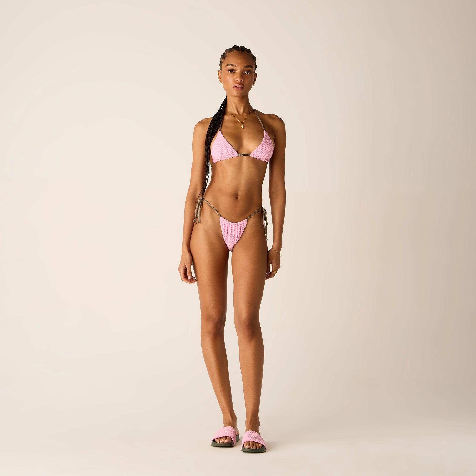 Kith Women Tova Towel Tie Bottom - Bubble On-The-Go Machine wash