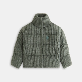 Modern Drop Tail Hem Layered Comfort Look Kith Women Wynne Sweater Puffer - Virtue